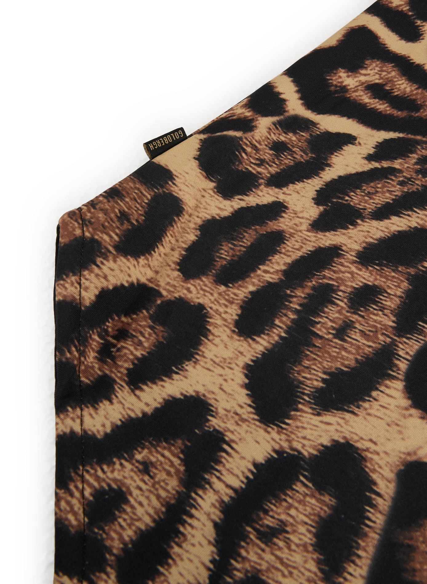 Ocelot Print Neck Warmer GOLDBERGH Multicolour