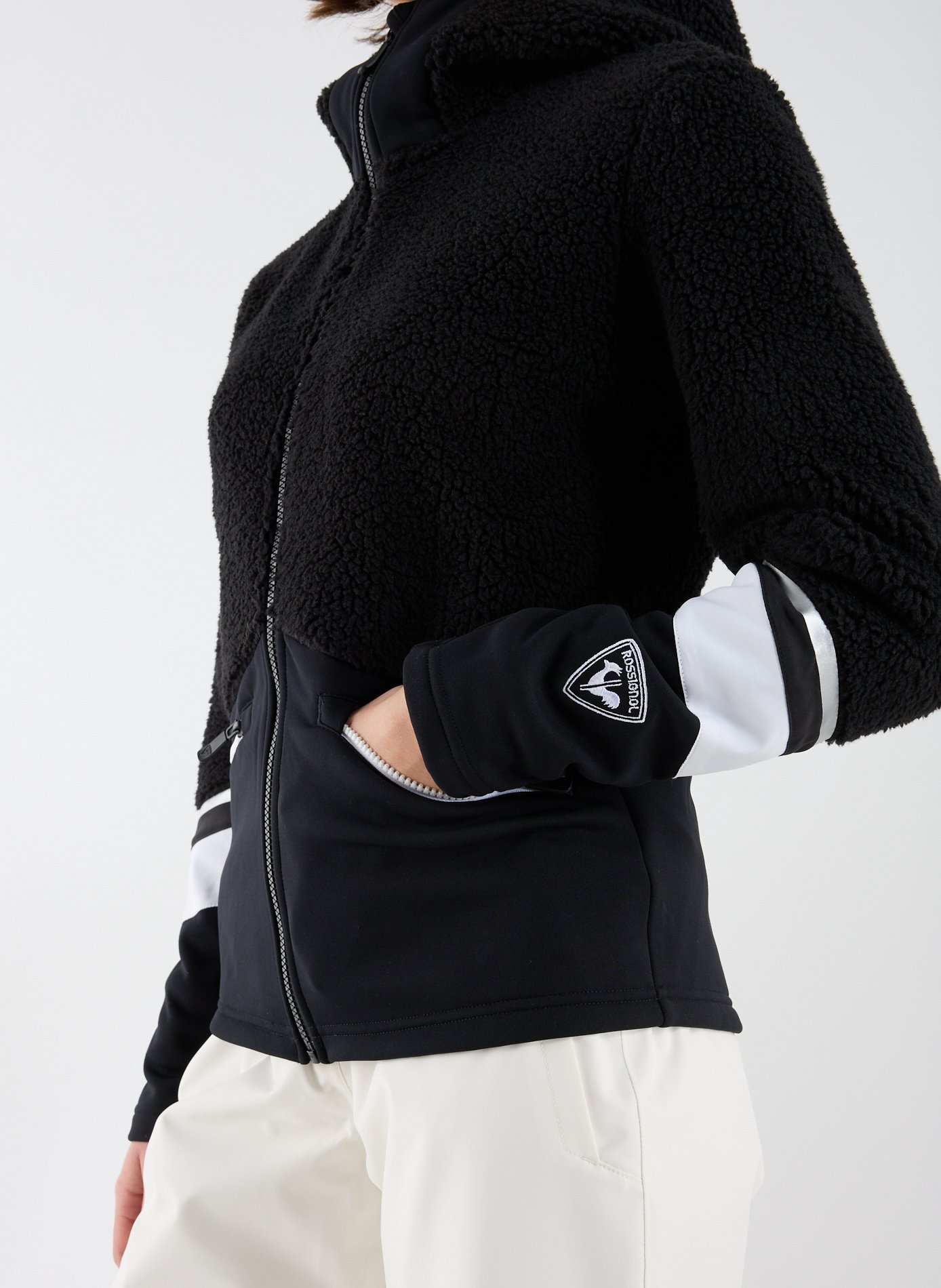 Veste de ski Wispile Fleece ROSSIGNOL Noir