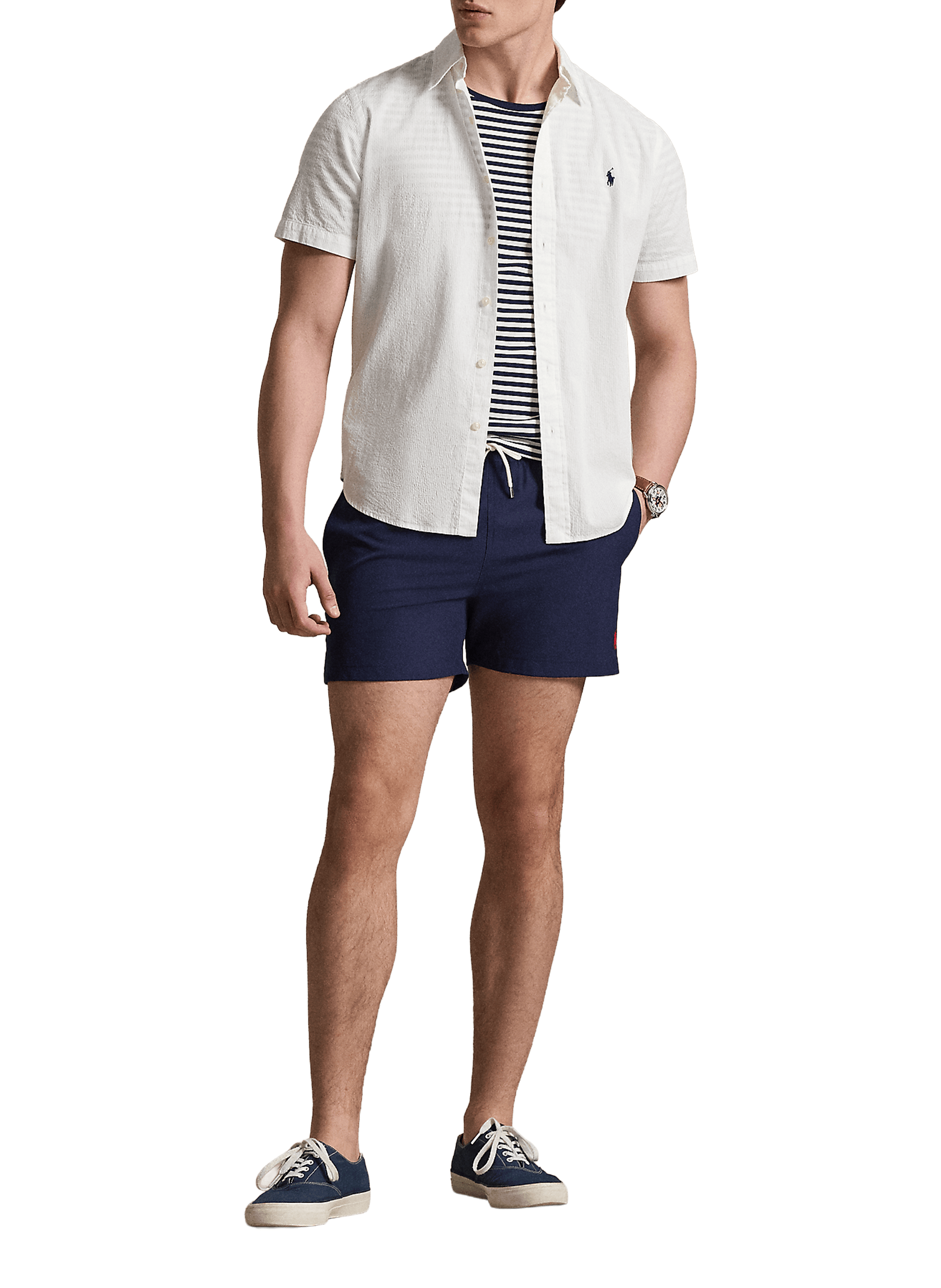 Recycled polyester swim shorts POLO RALPH LAUREN Blue