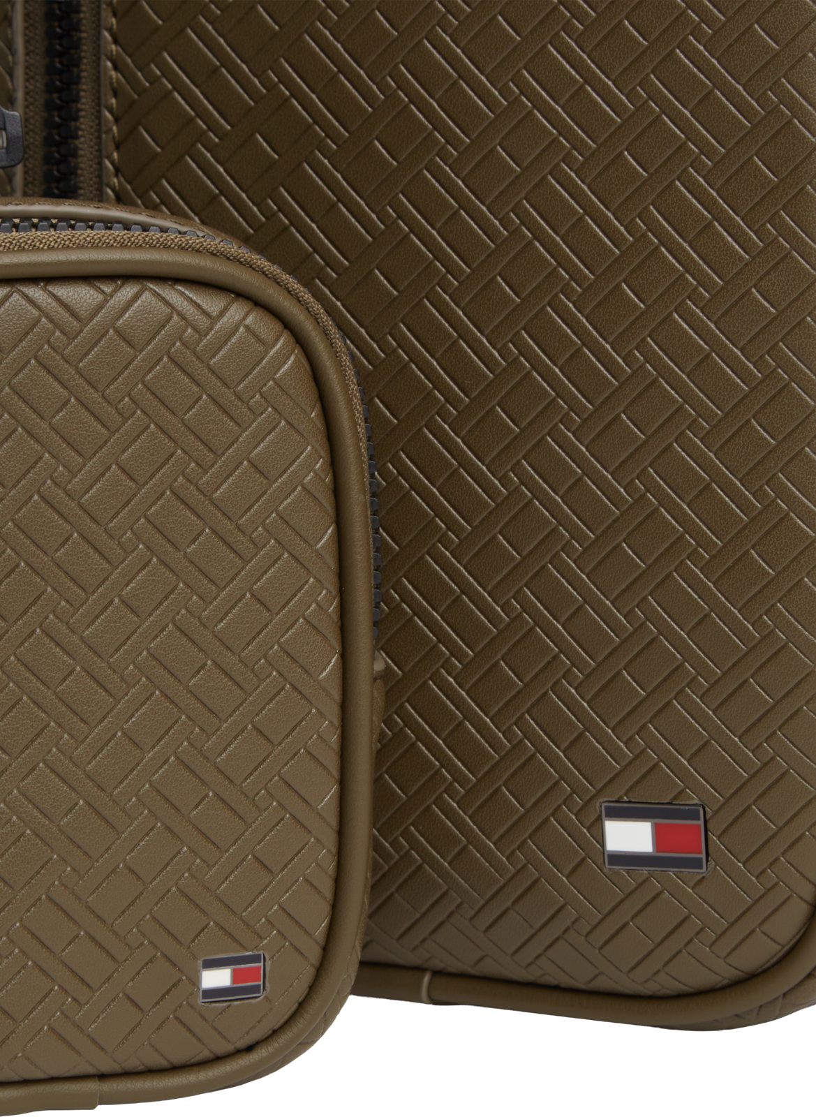 Logotype shoulder bag TOMMY HILFIGER Khaki