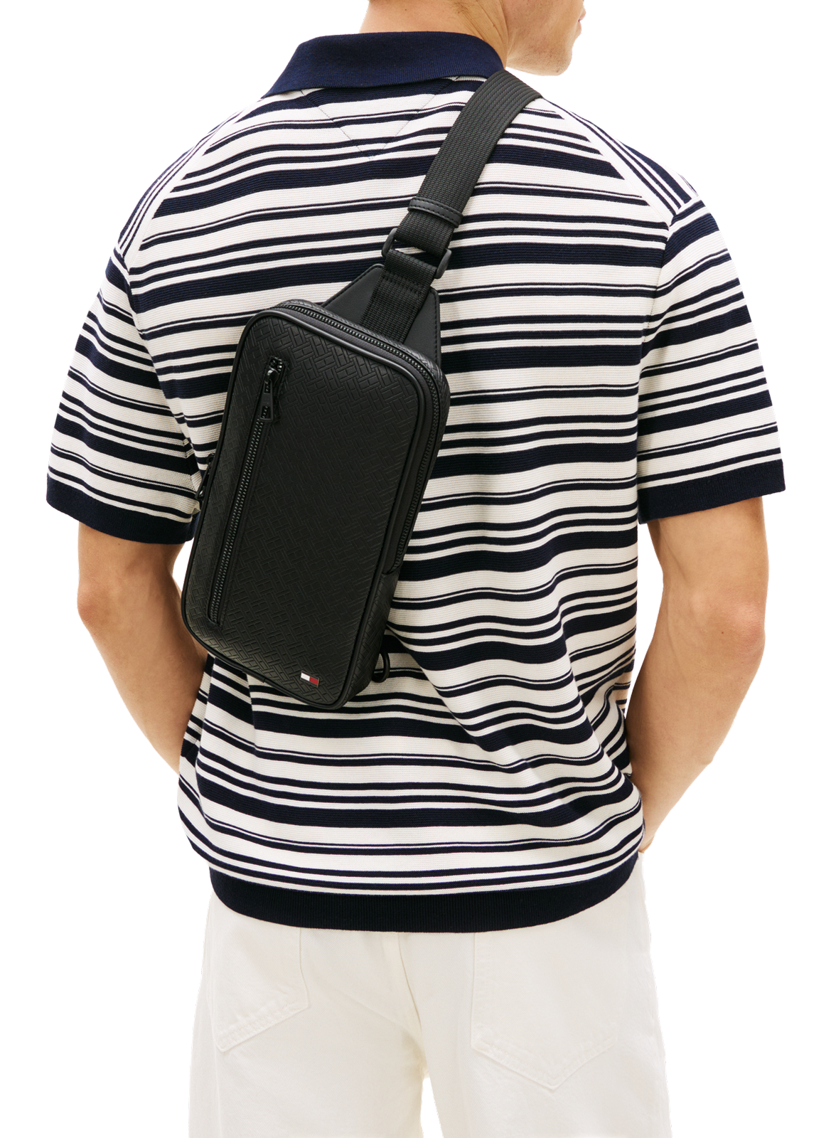 Logotype shoulder bag TOMMY HILFIGER Black