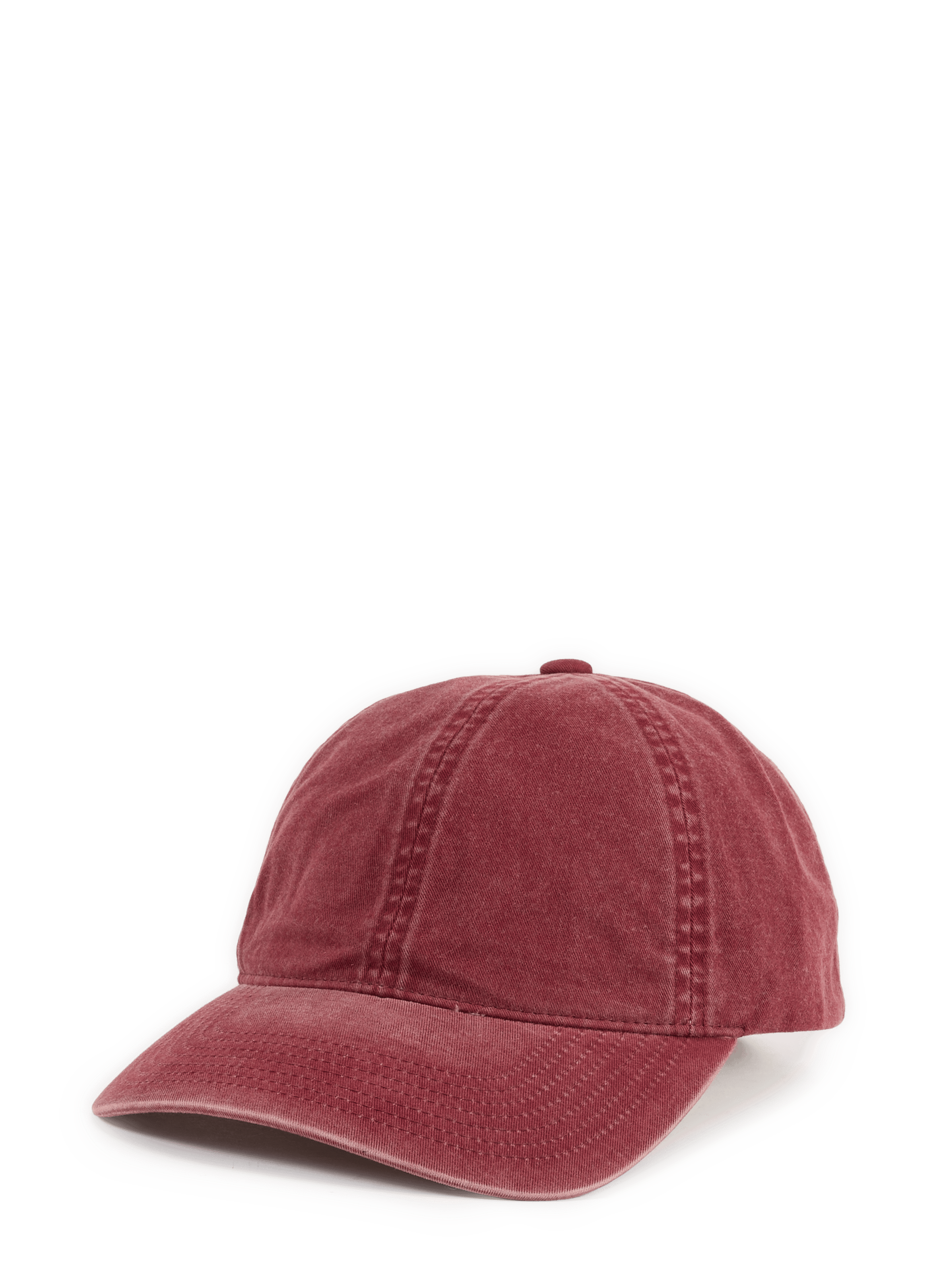 Solid cotton cap VARSITY Red