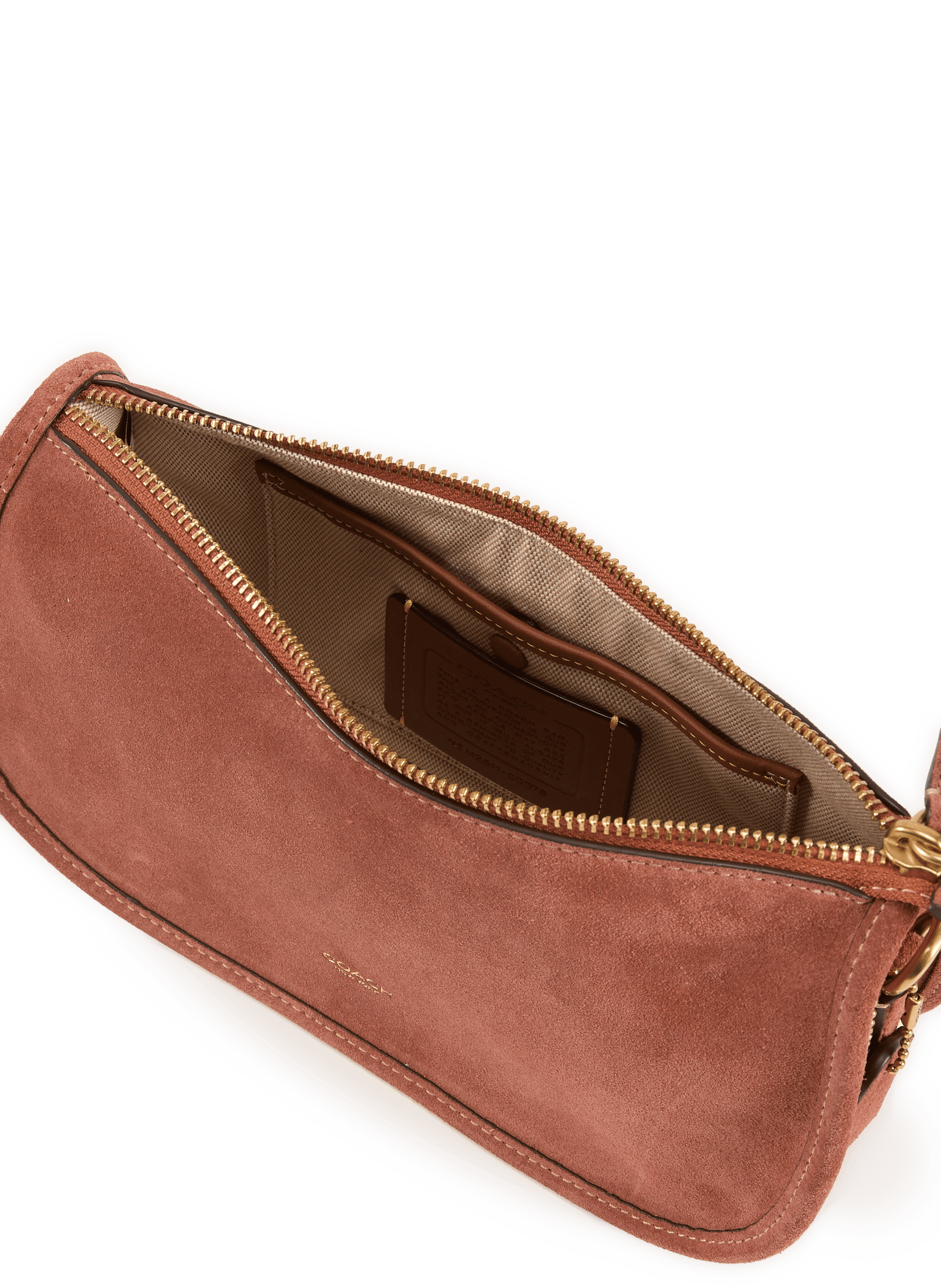 Waverly leather handbag COACH Brown