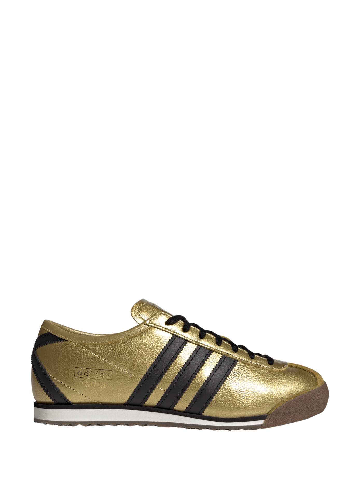 Baskets Italia 70s en cuir ADIDAS Golden