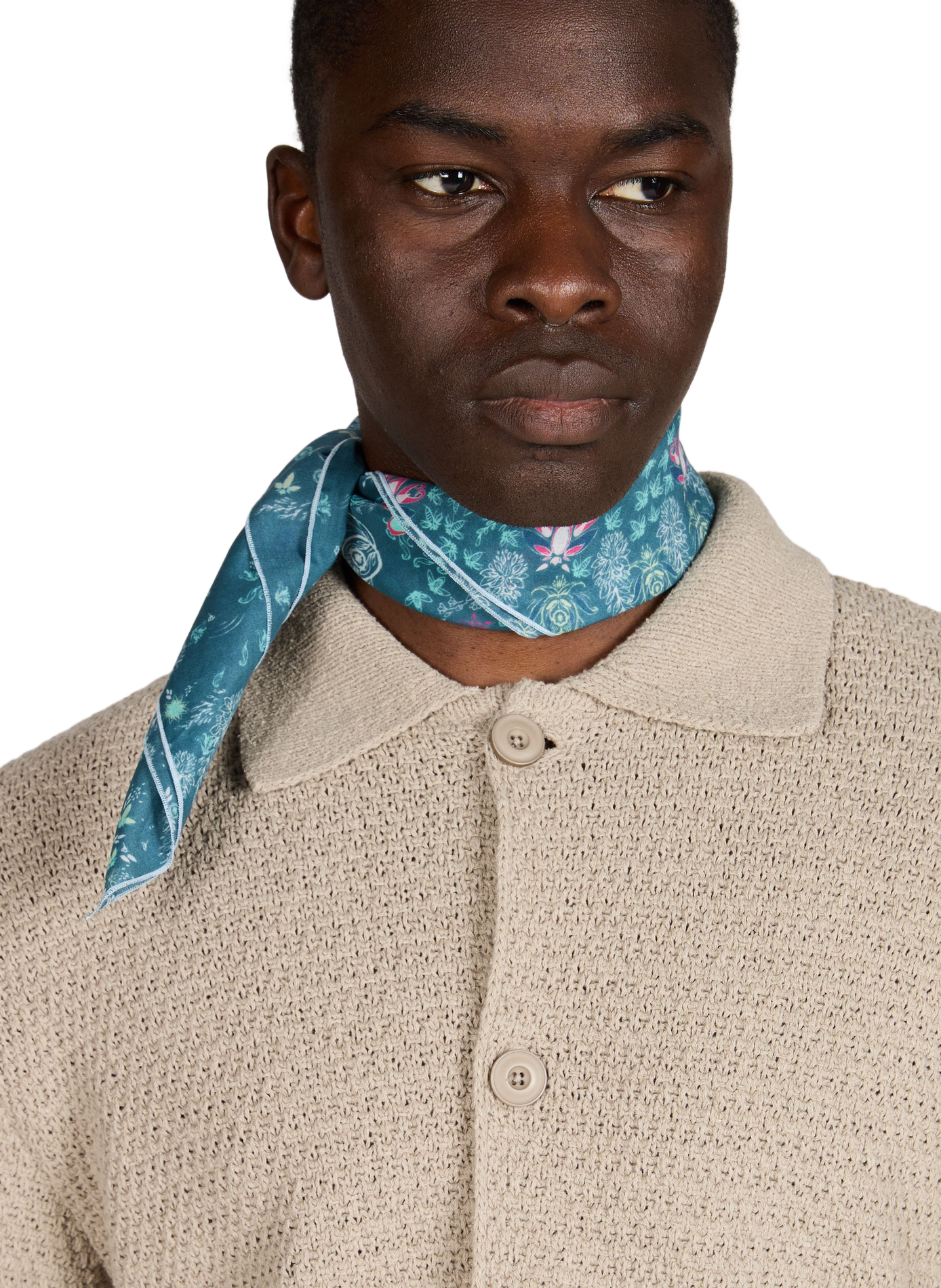 Oria cotton square PETRUSSE Green