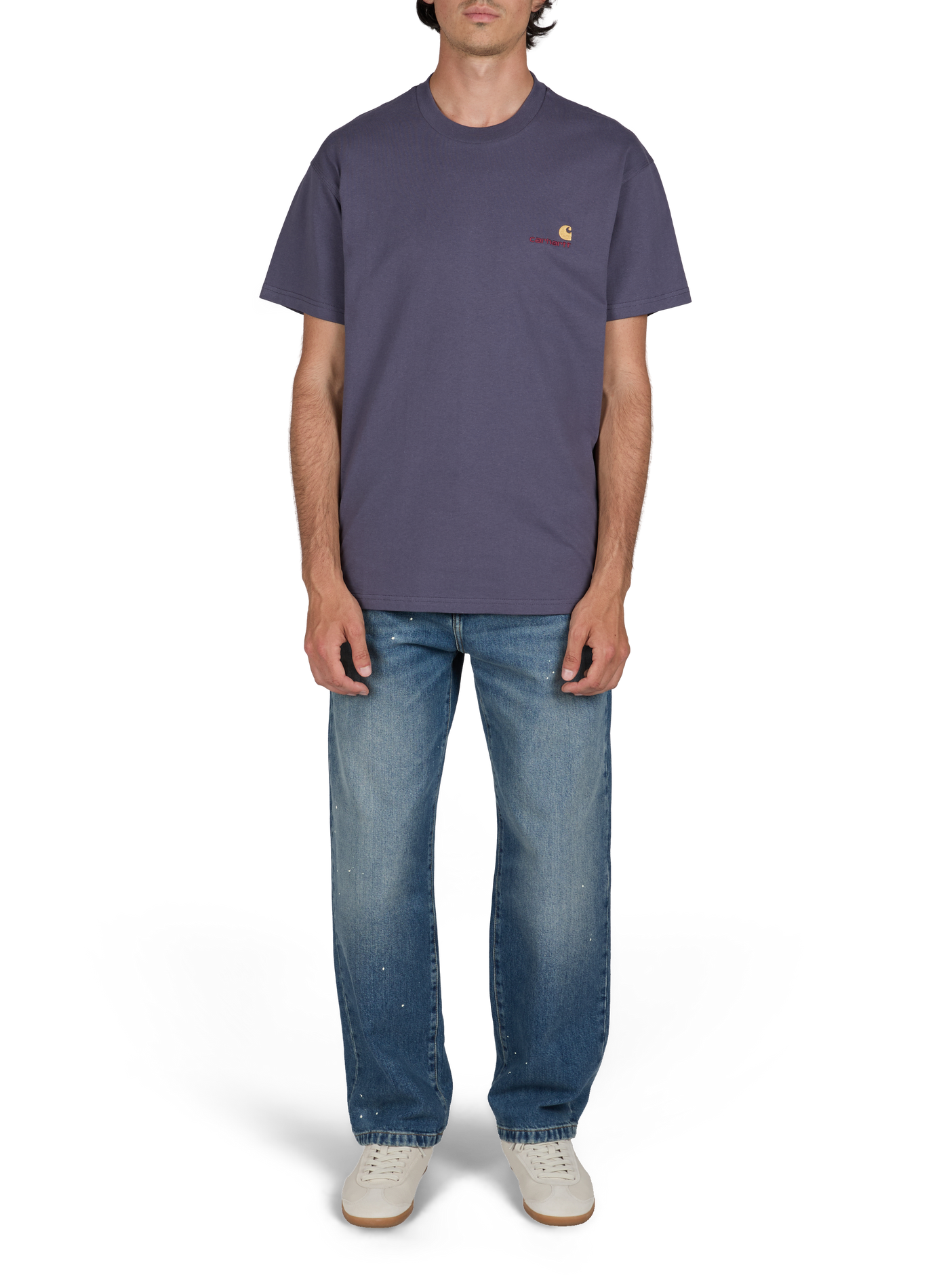 American Script organic cotton T-shirt CARHARTT WIP Purple