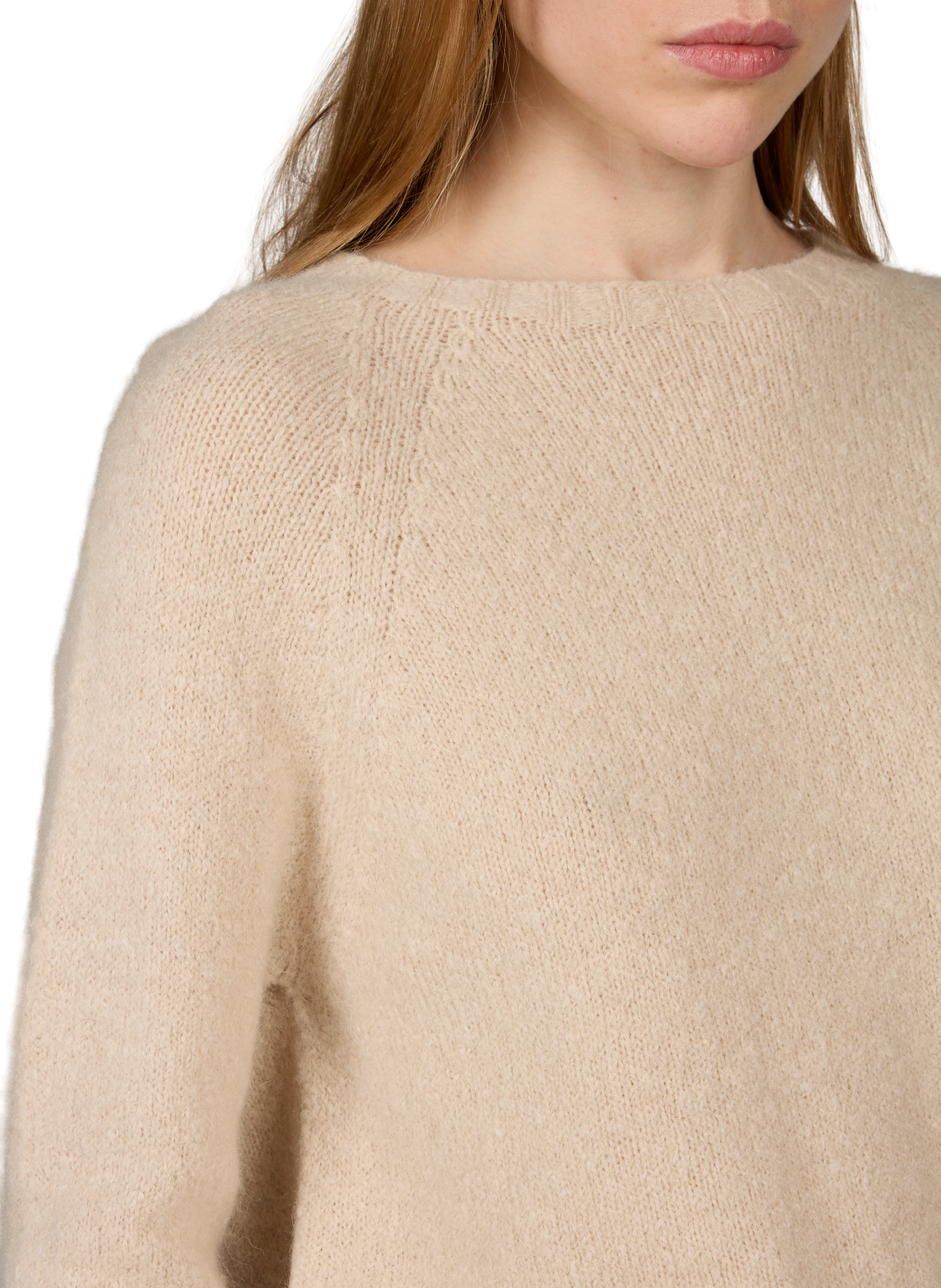 Solid Boat Neck Sweater MAX MARA WEEK END Beige