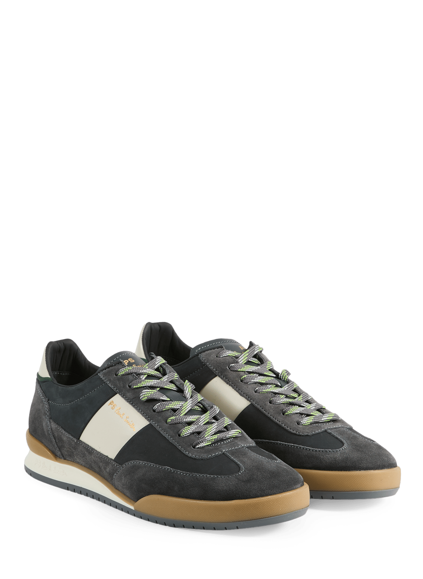 Baskets en cuir PAUL SMITH Gris