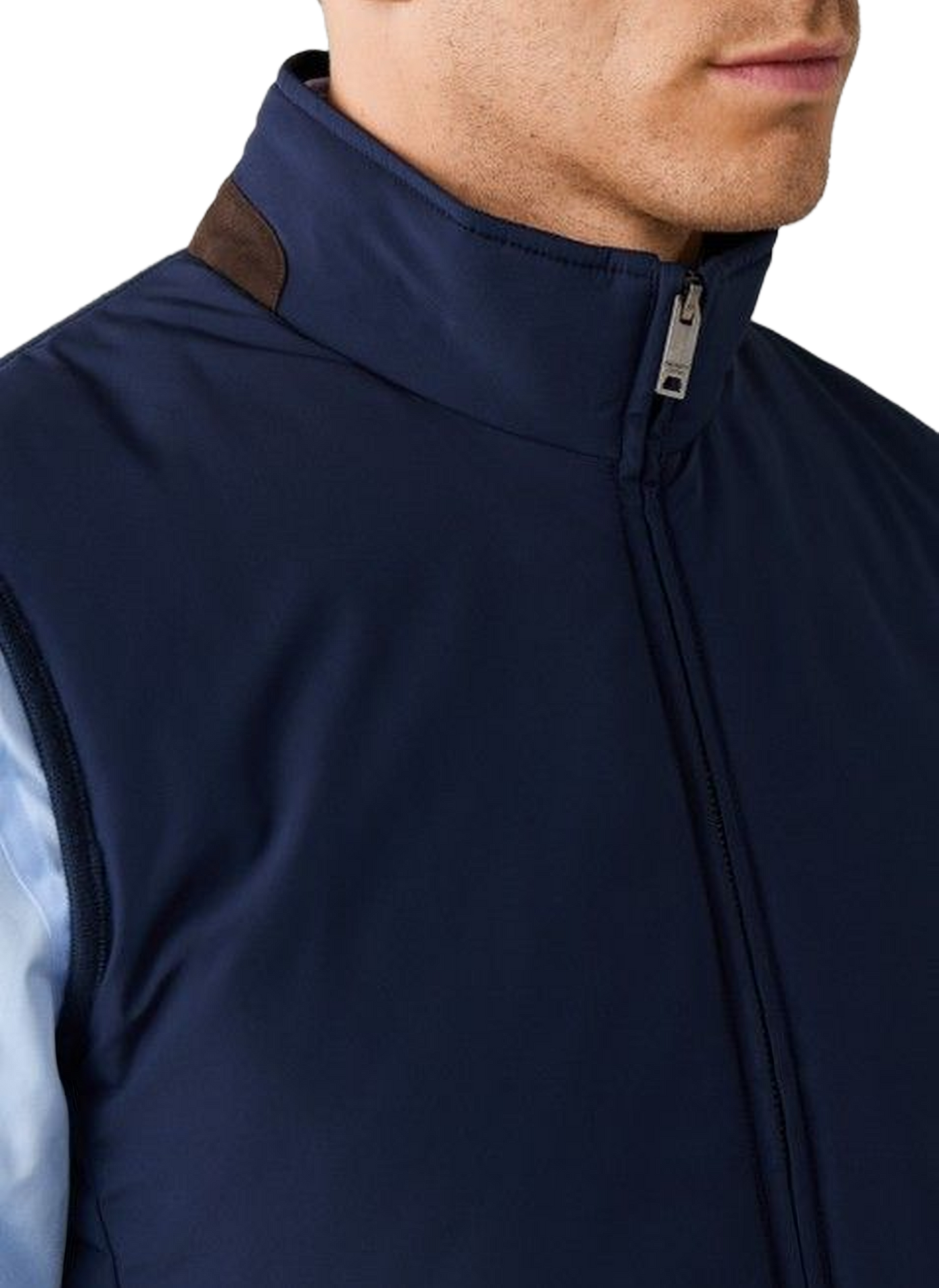 Veste col montant sans manches HACKETT Bleu