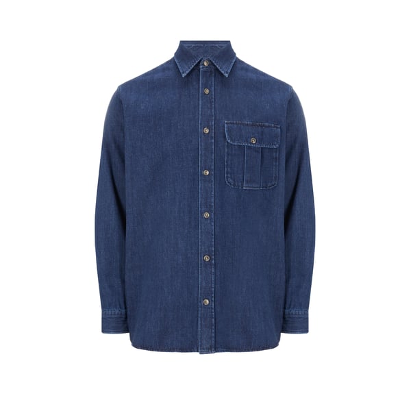 Chemise jean en coton