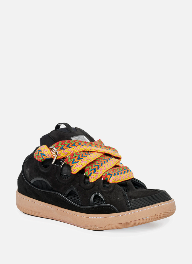 Curb leather sneakers LANVIN