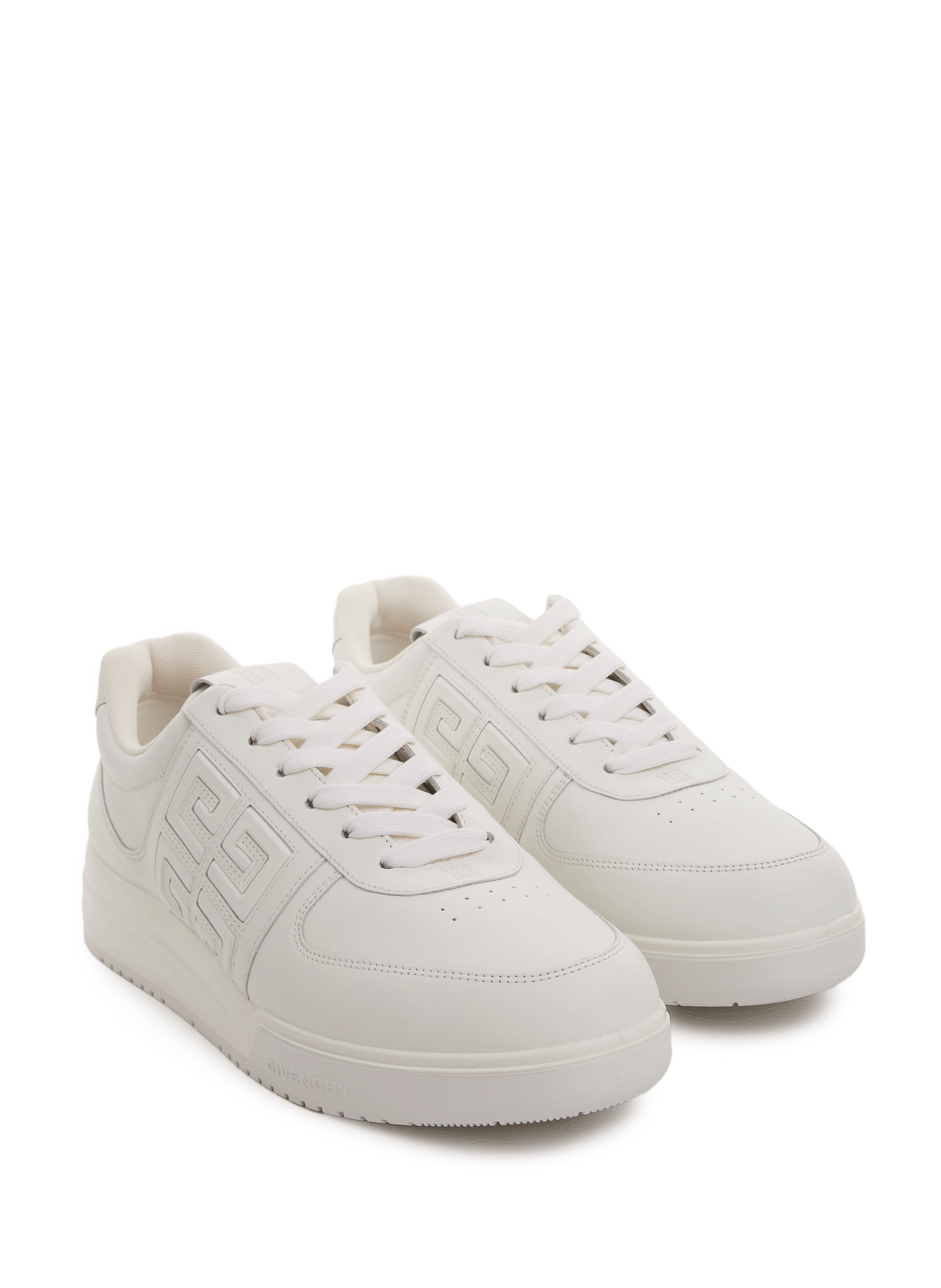 G4 leather sneakers  GIVENCHY White