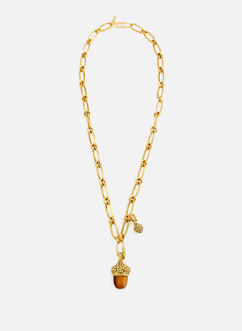 Golden Ophelie necklace AURELIE BIDERMANN 