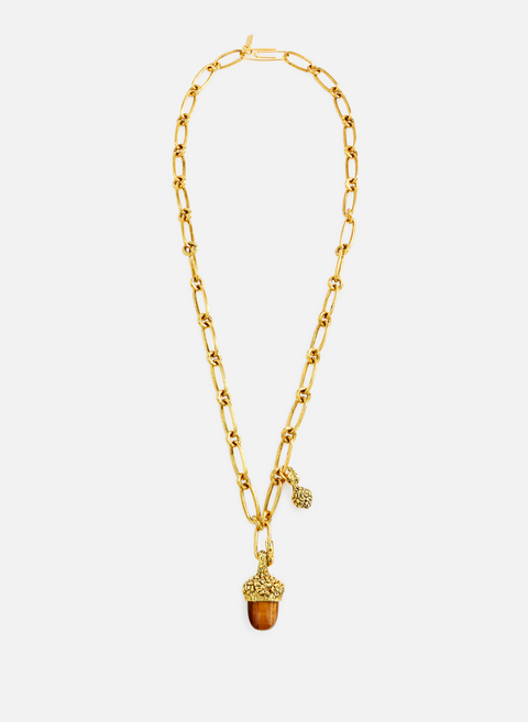 Goldene Ophelie-Halskette AURELIE BIDERMANN 