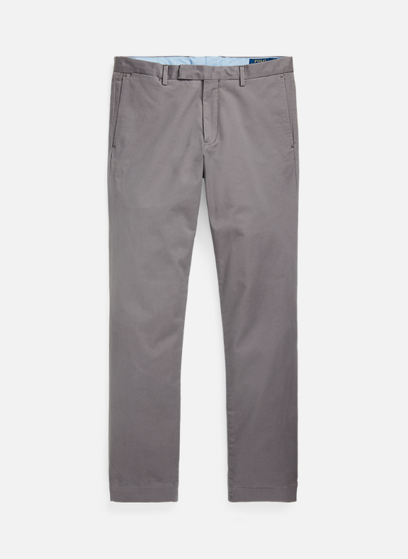 POLO RALPH LAUREN Straight cotton trousers  Grey