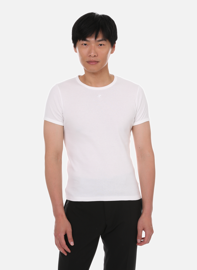 Cotton T-shirt COURRÈGES