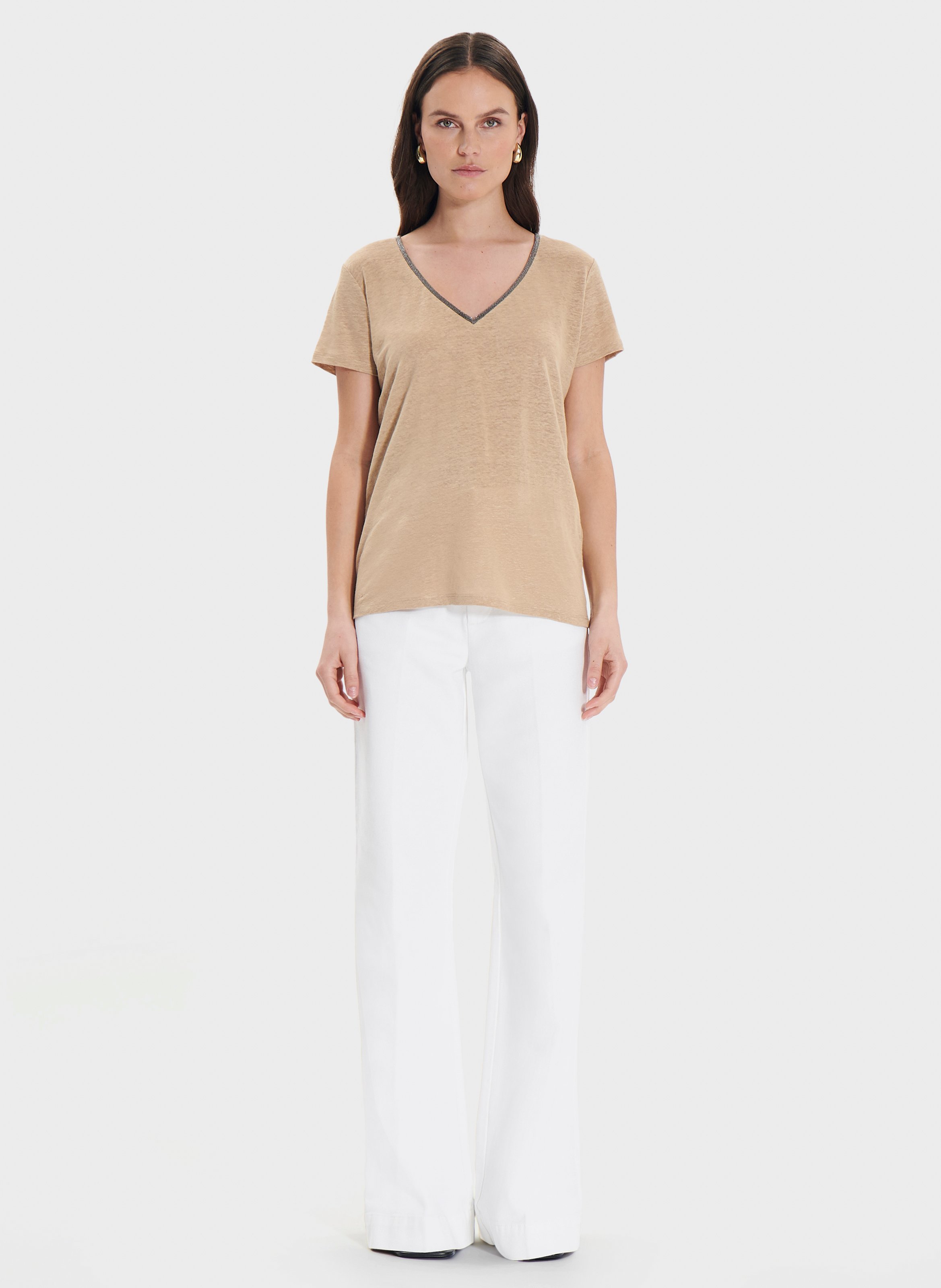 Top  tasmanie ZAPA Beige
