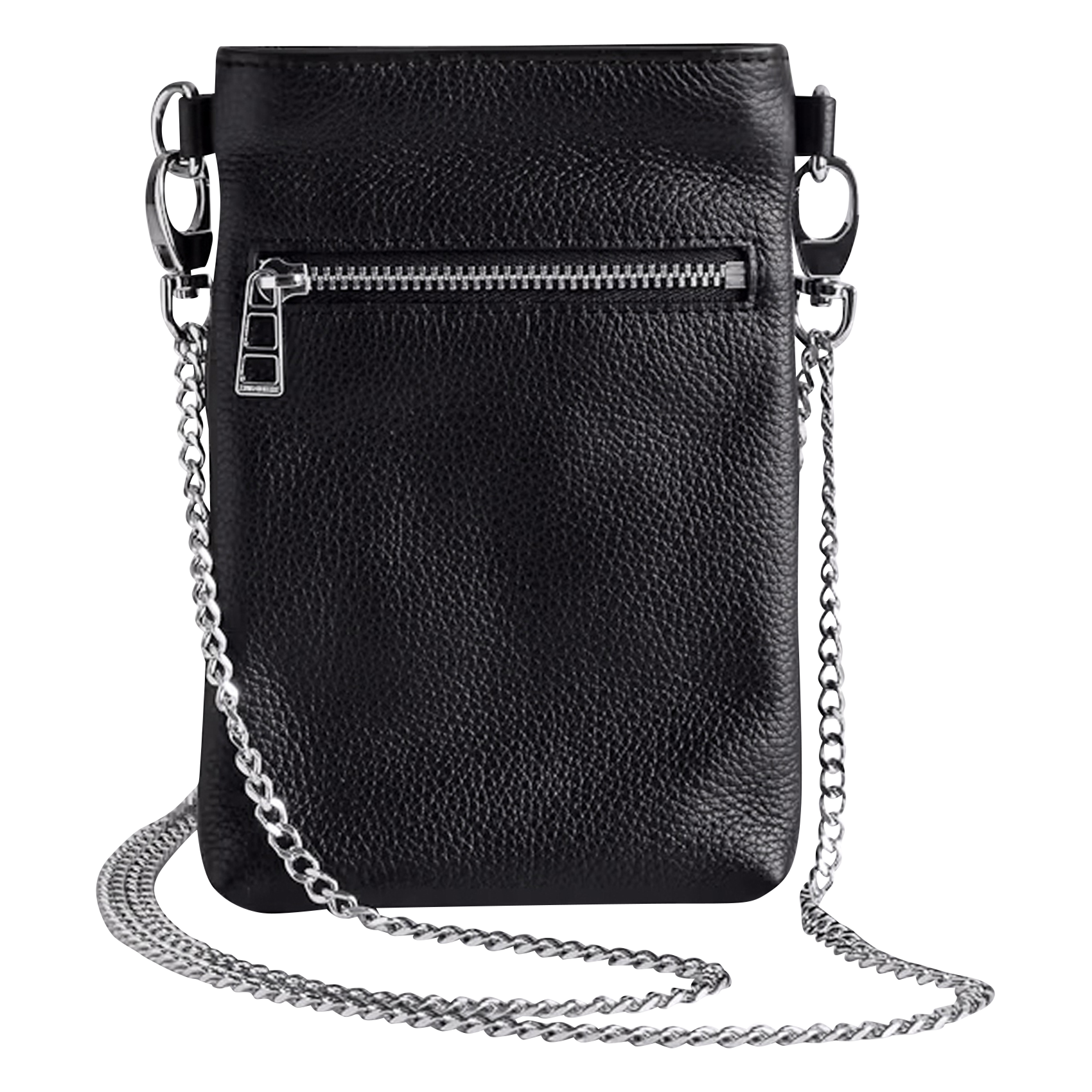 Sac bandoulière en cuir rock ZADIG&VOLTAIRE Noir