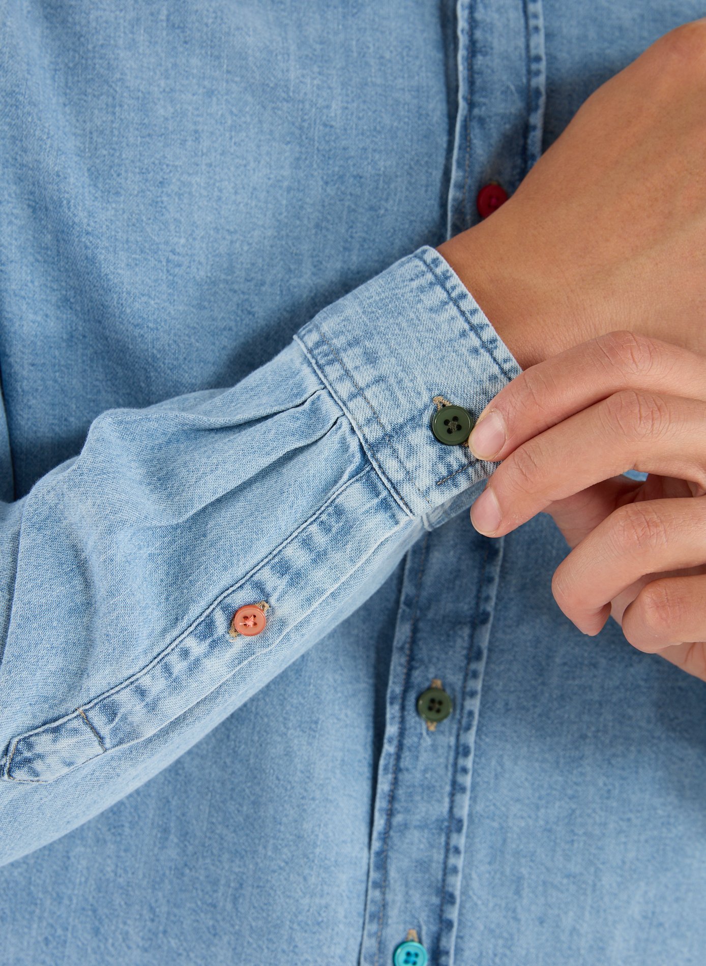 Chemise en jean  Bleu