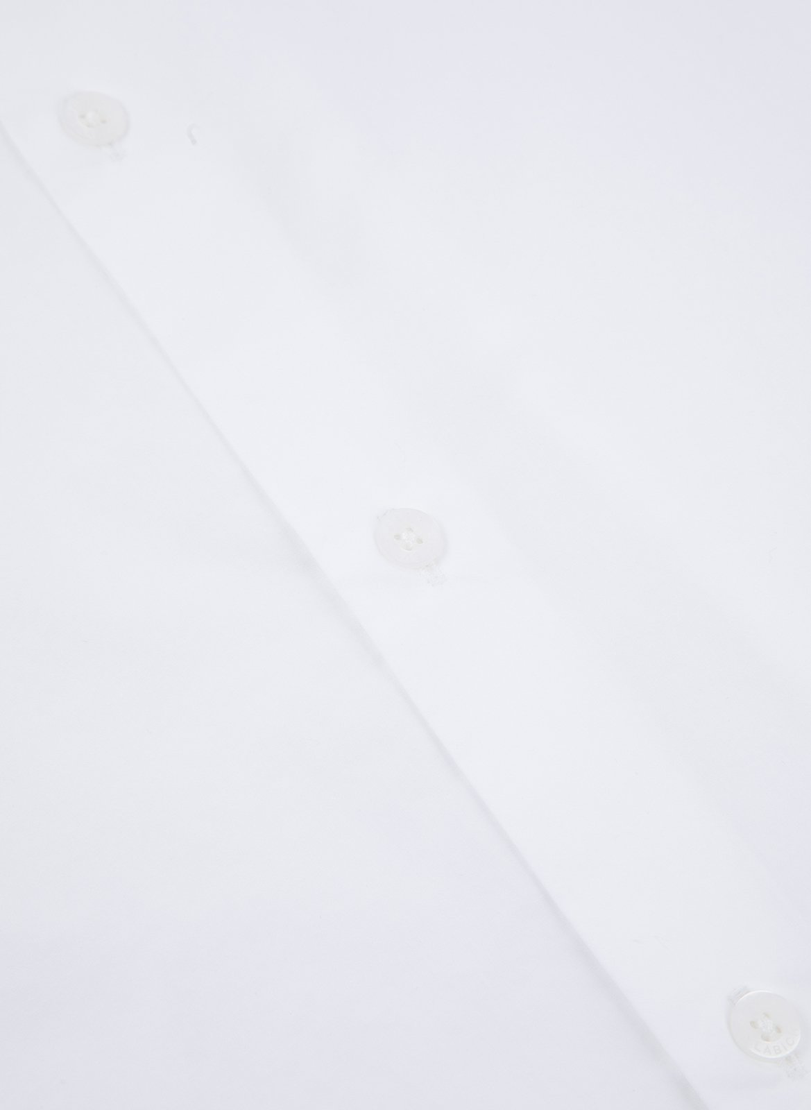 Chemise droite en coton MAISON LABICHE Blanc