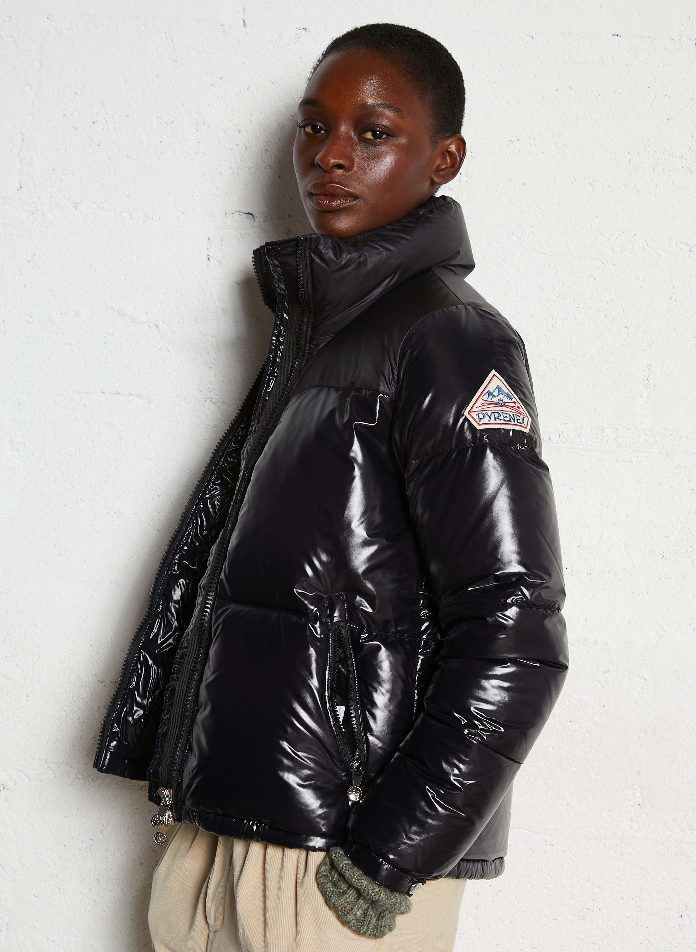 Doudoune col montant goldin PYRENEX Noir