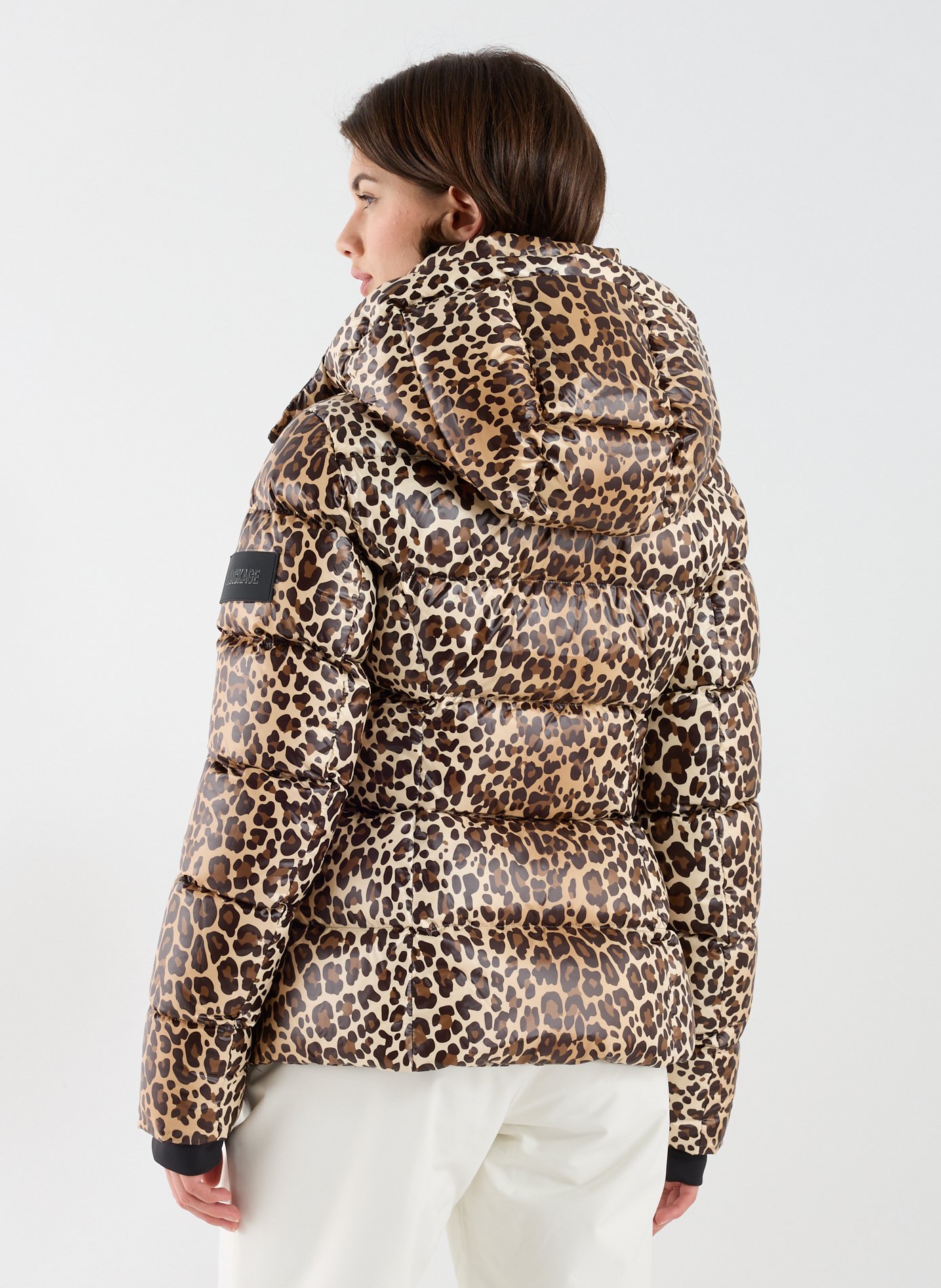 Manteau de ski à imprimé léopard MACKAGE Multicolore