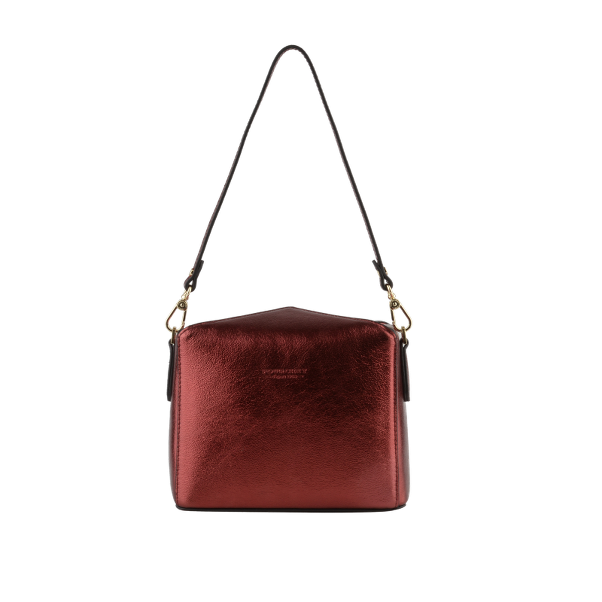 Cassetta metallic - sac porté travers POURCHET Rouge