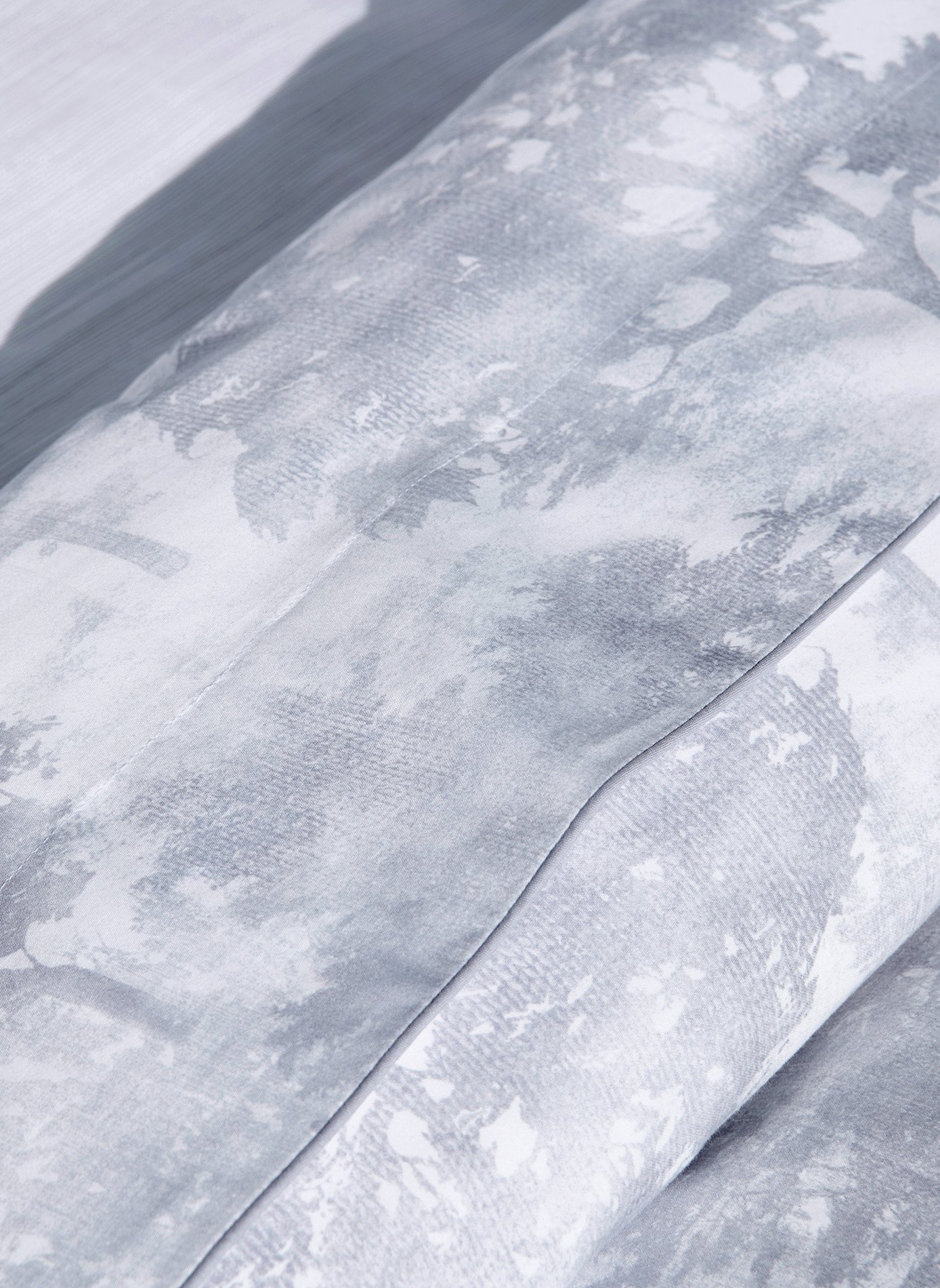 HOUSSE DE COUETTE Silence ANNE DE SOLENE Gris