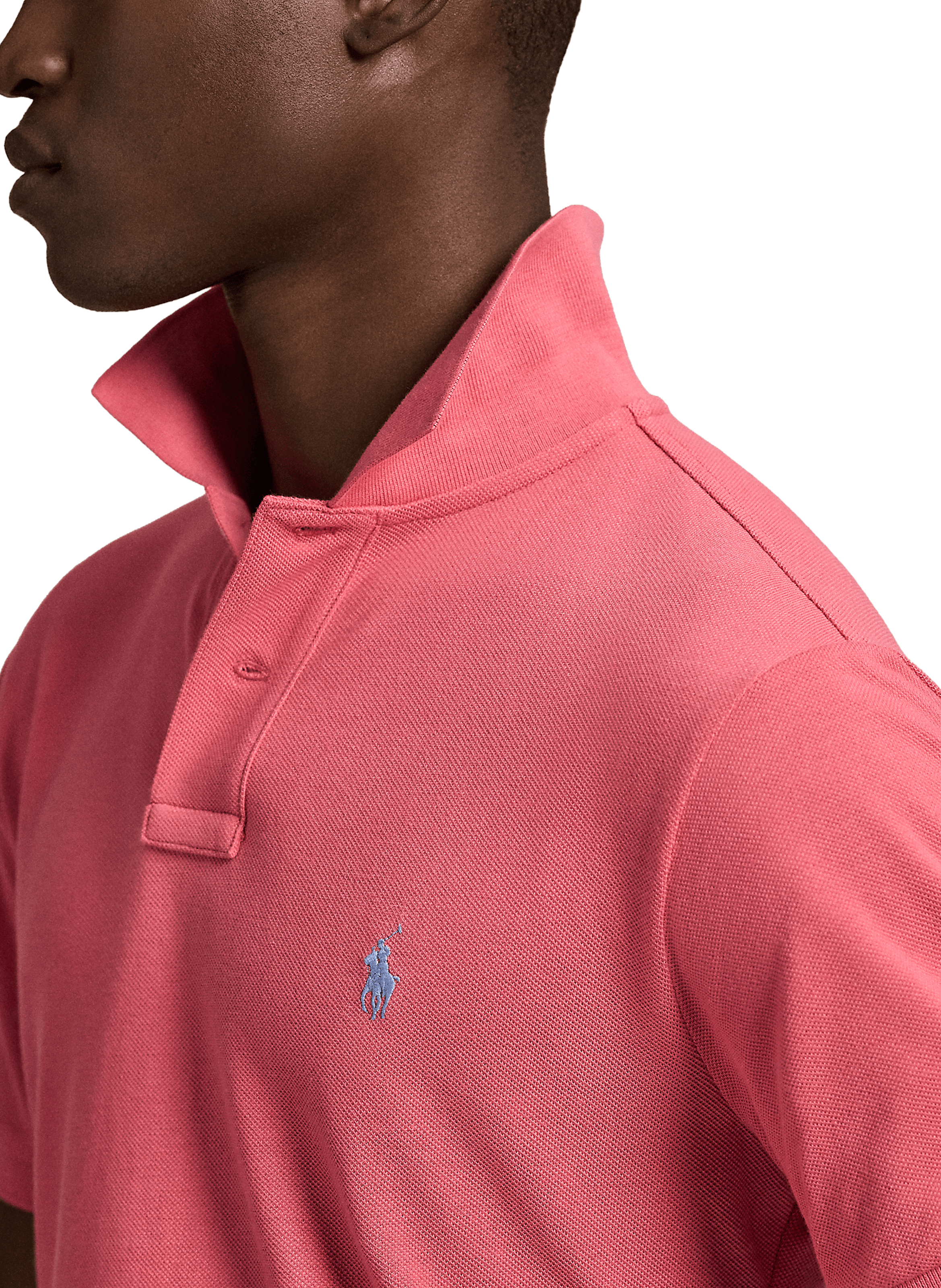 Polo en coton POLO RALPH LAUREN Rouge