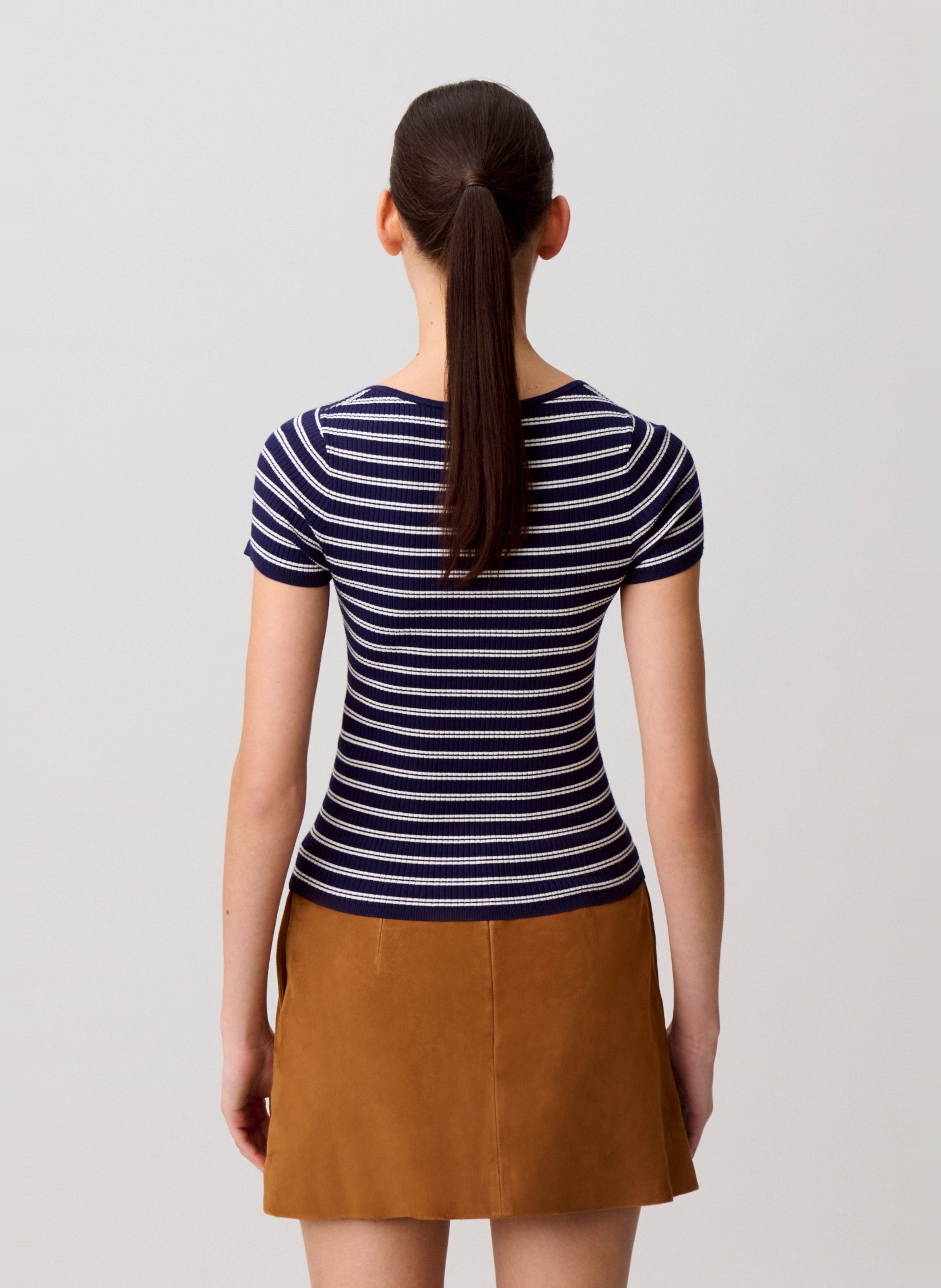 Tee-shirt à rayures CLAUDIE PIERLOT Multicolore