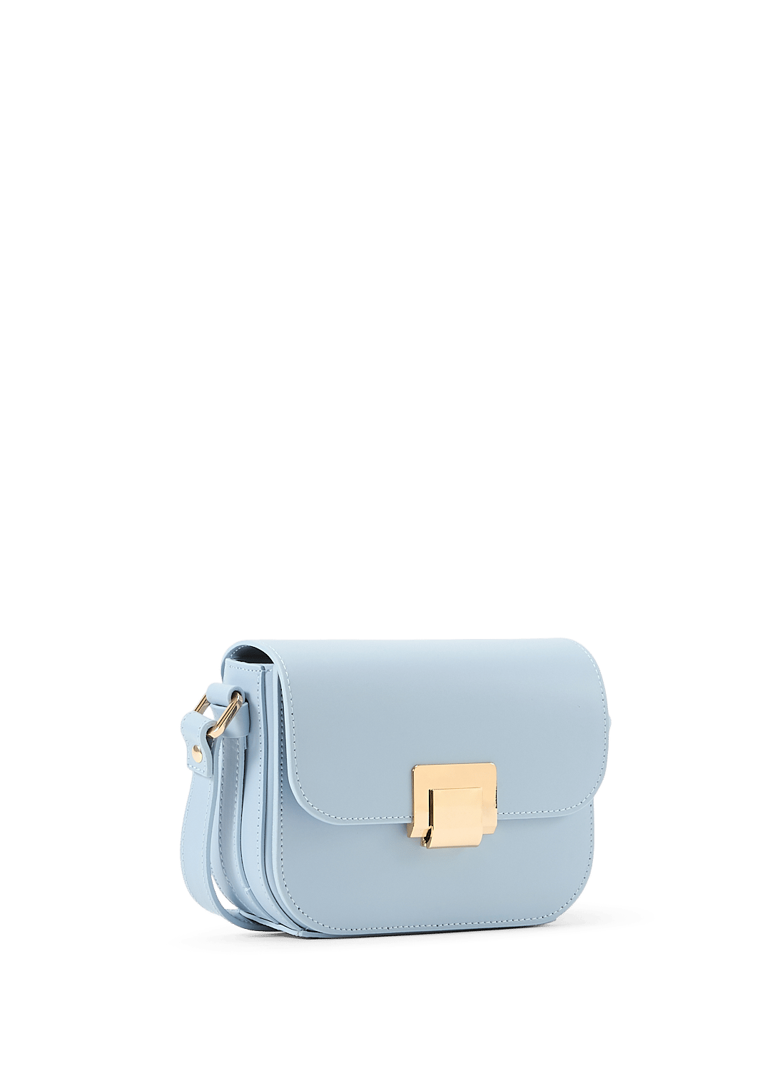 Sac bandoulière en cuir SAISON 1865 Bleu