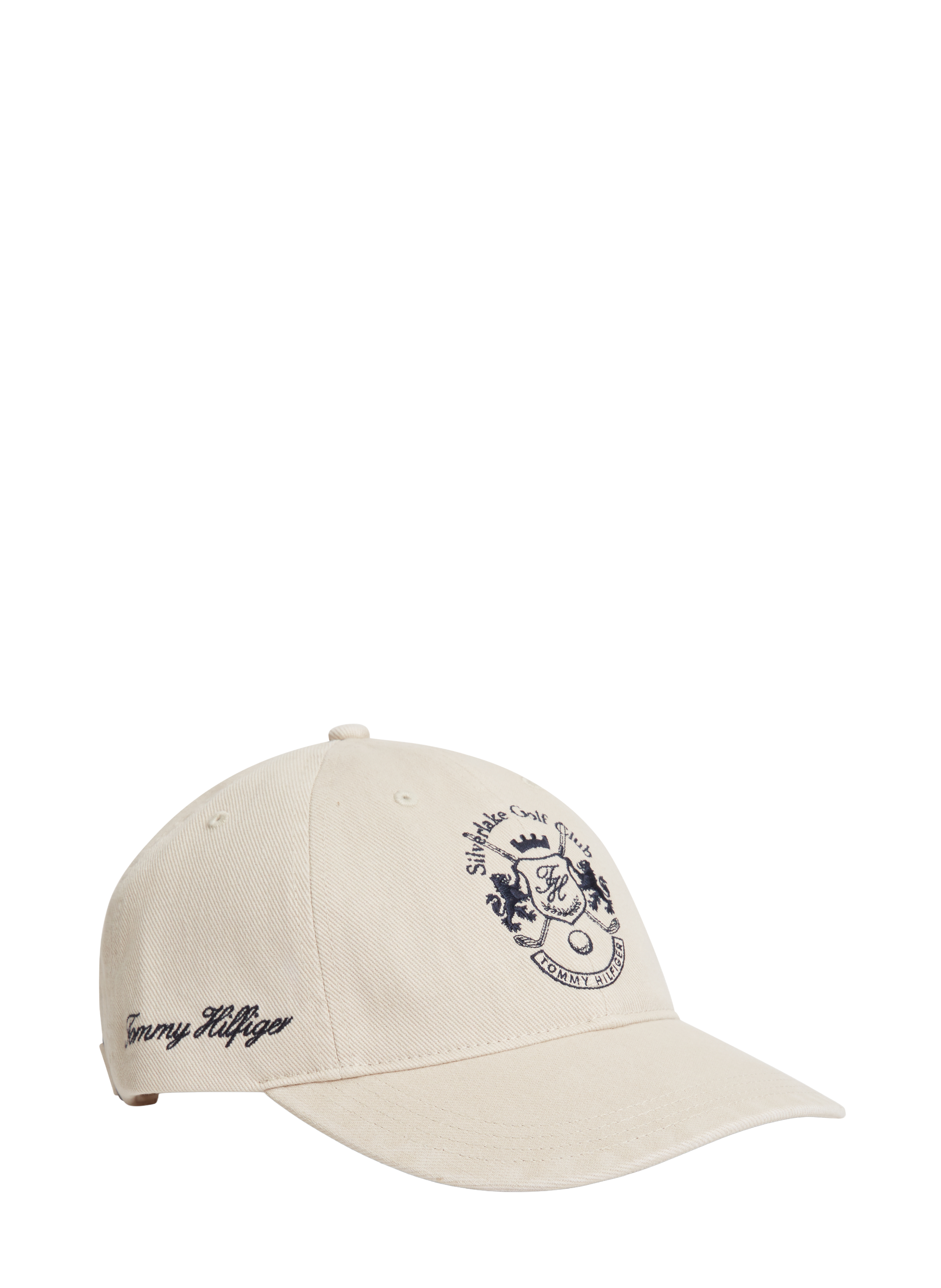 Cotton cap with embroidered patch TOMMY HILFIGER Beige