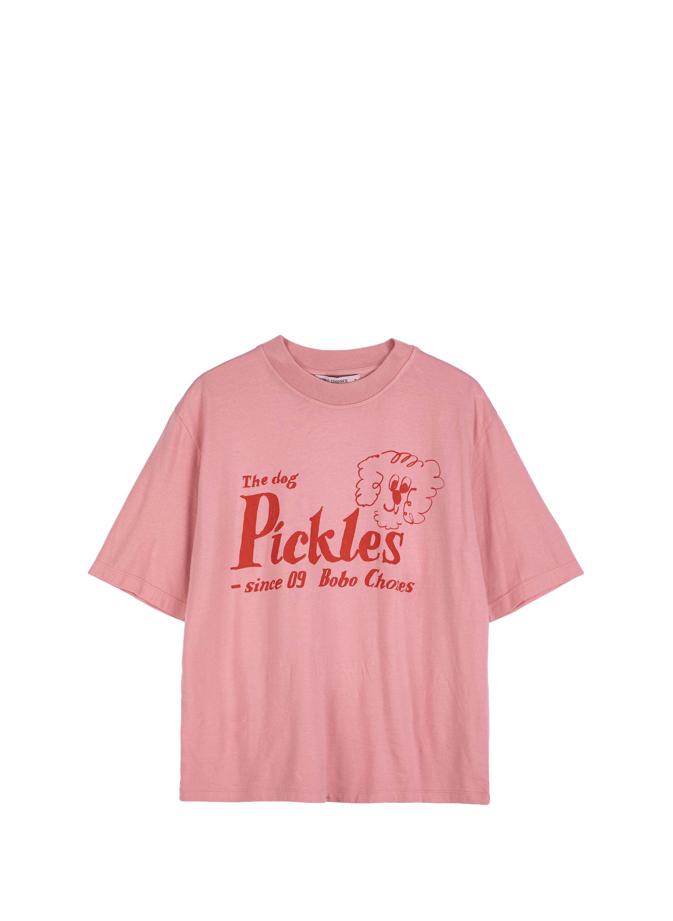 T-shirt à imprimé en coton BOBO CHOSES Rose