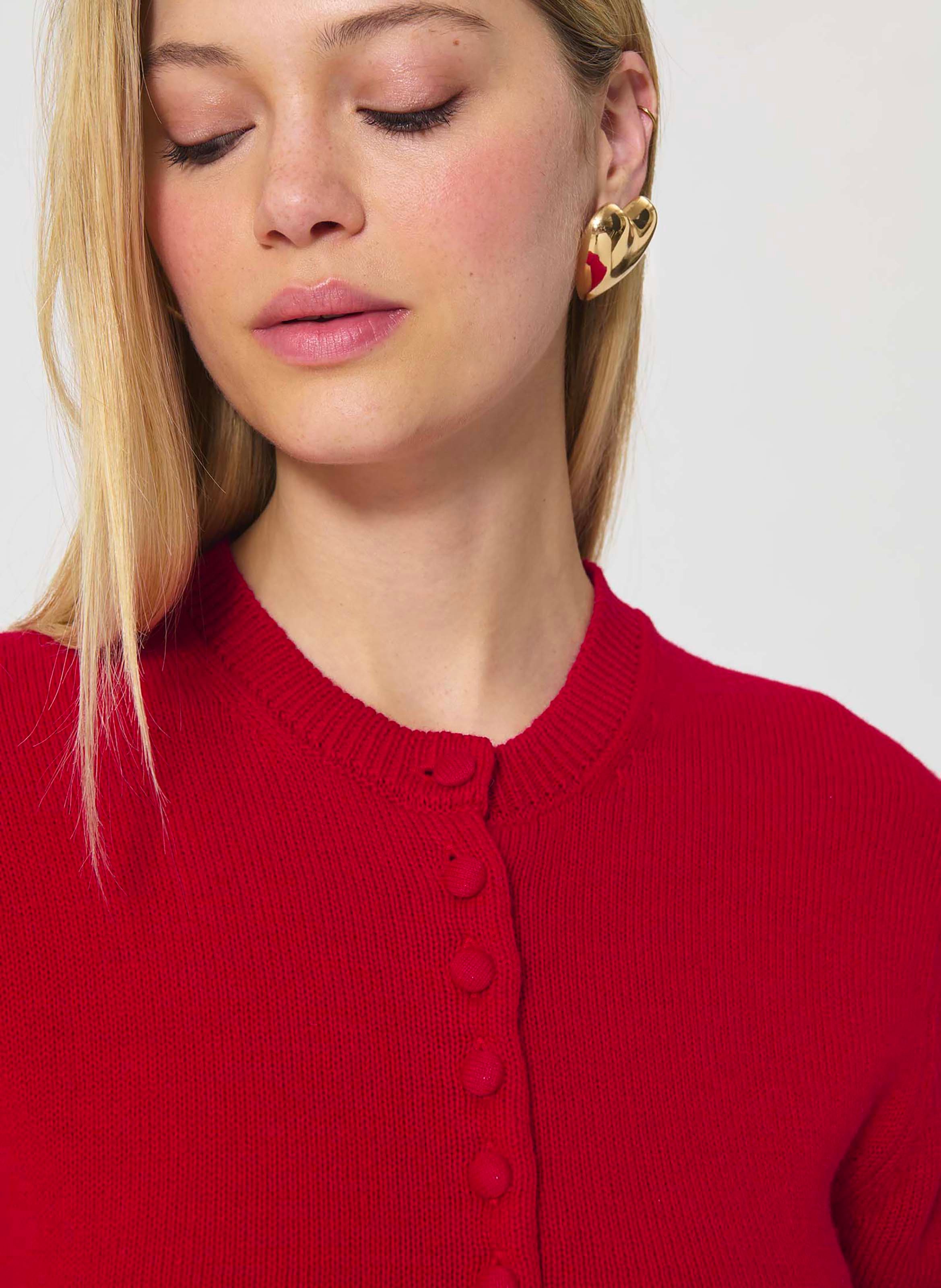 Gilet giacomo TARA JARMON Rouge