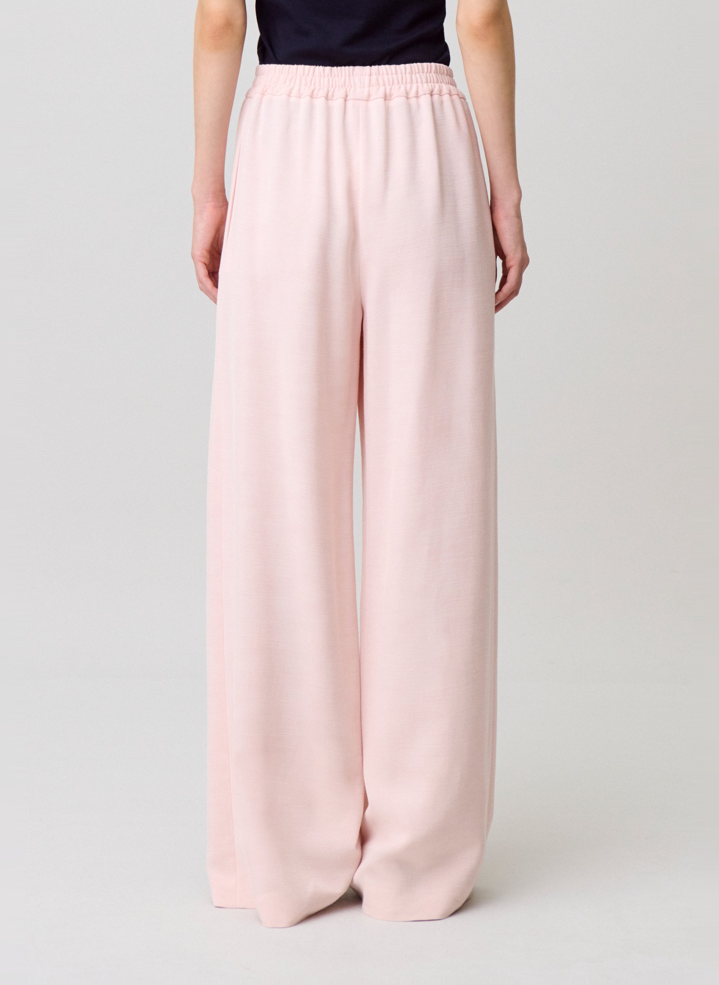 Pantalon large CLAUDIE PIERLOT Rose