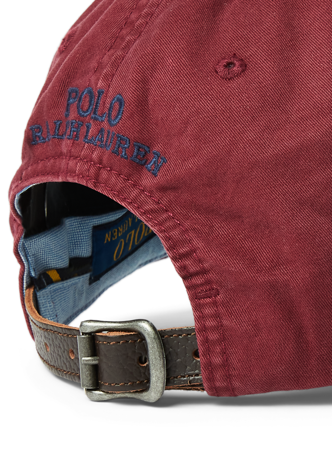 Polo Baumwollkappe POLO RALPH LAUREN Rot