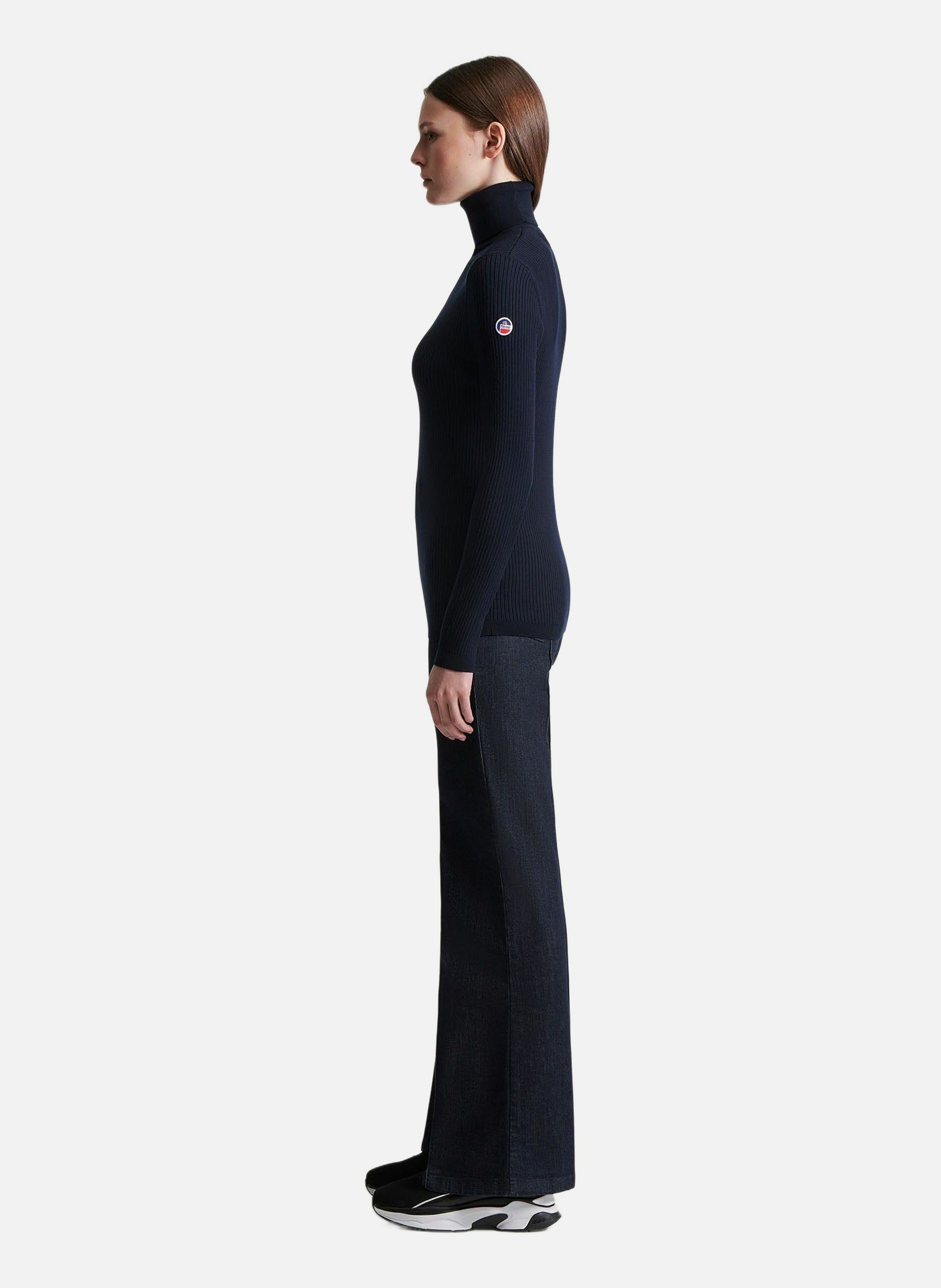 Ancelle sweater col roulé coupe regular FUSALP Blue