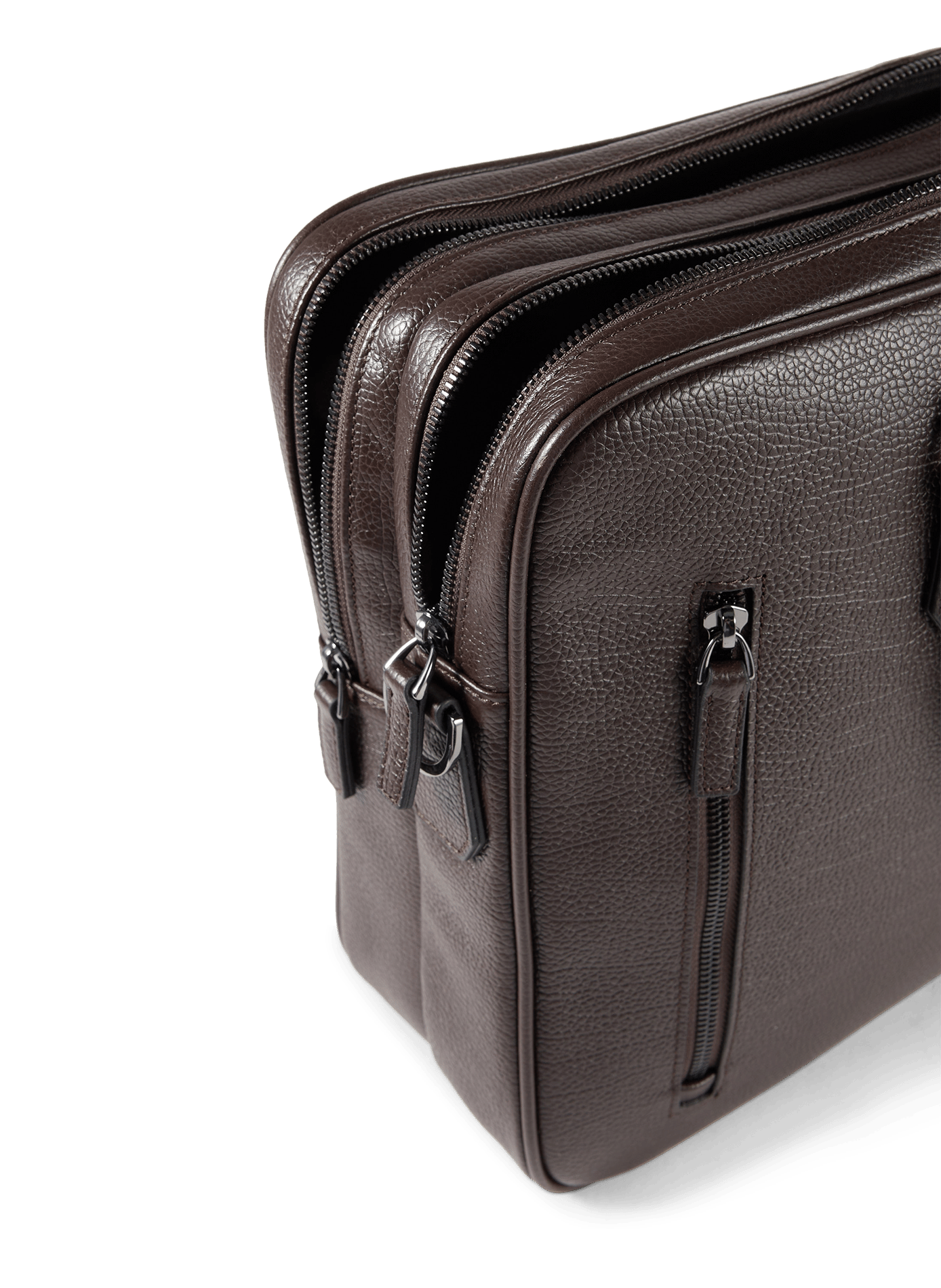 Leather briefcase | Brown SAISON 1865 Men