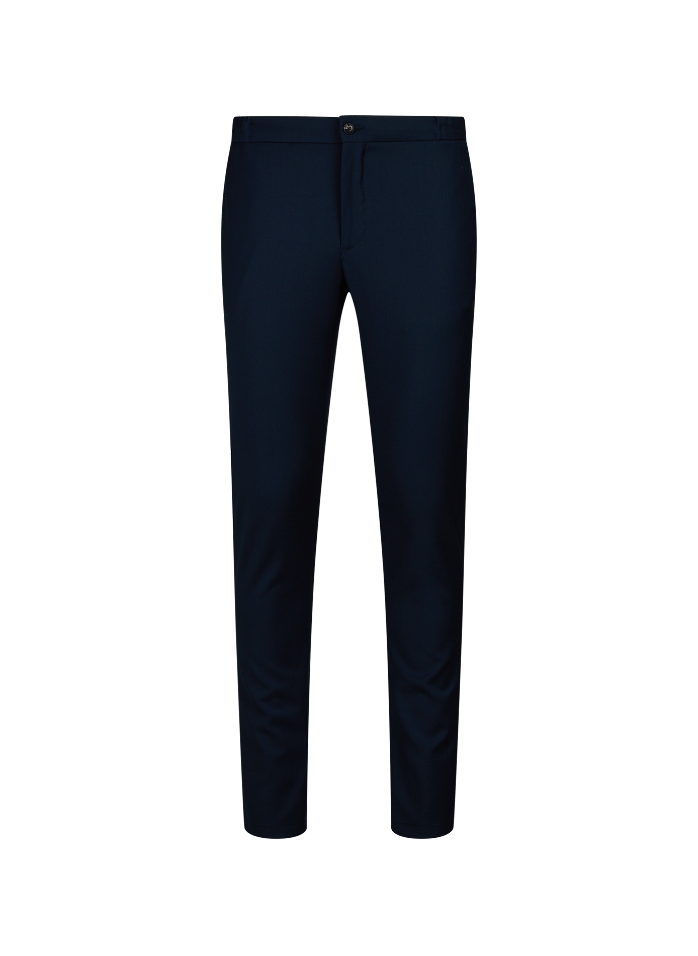 Slim-fit wool suit trousers HACKETT Blue