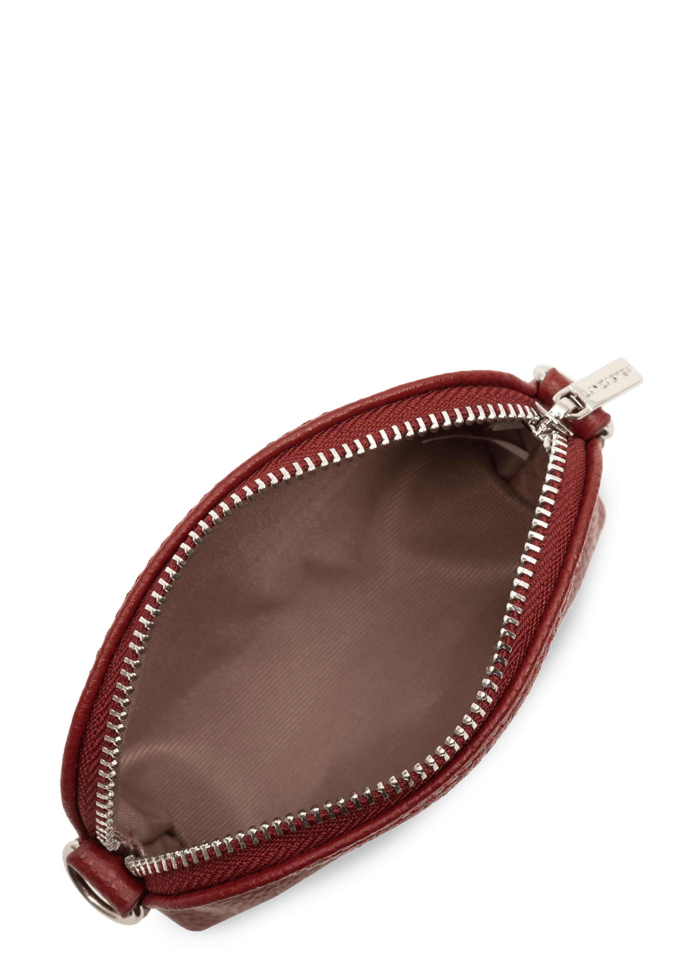 Petit porte-monnaie - foulonné pm LANCASTER Rouge