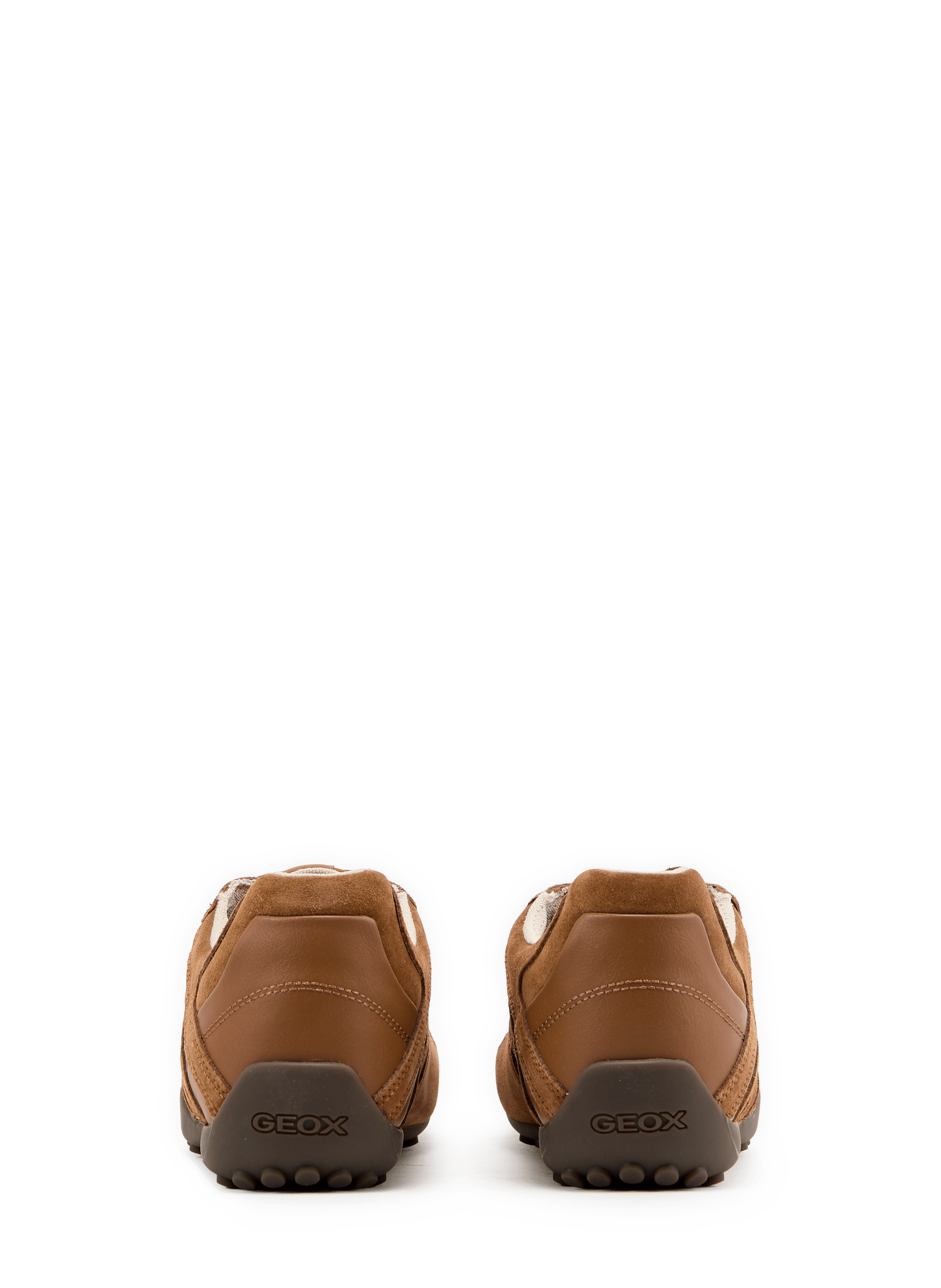 Sneaker SNAKE WOMAN aus gemischtem Leder GEOX Braun
