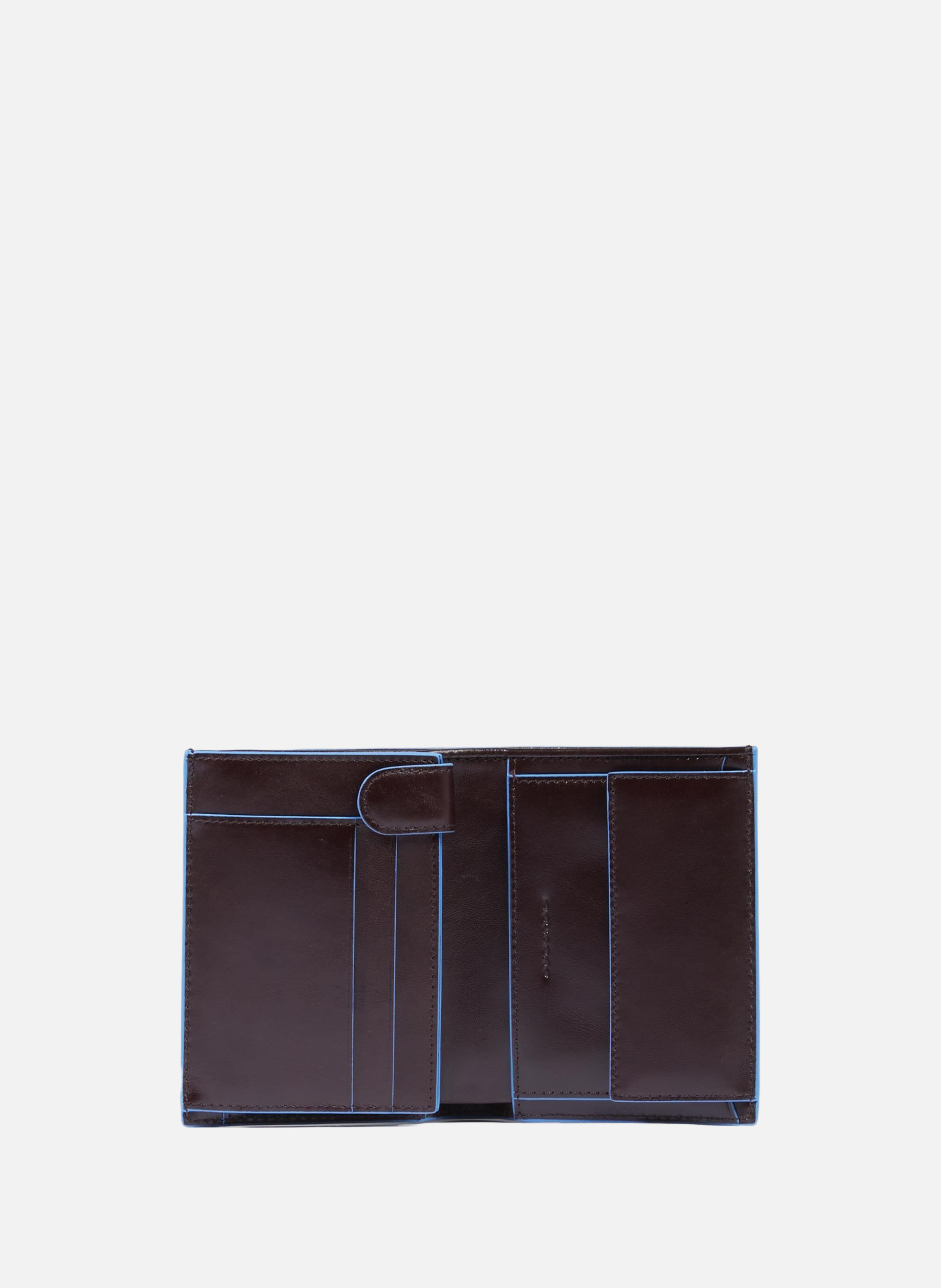 Portefeuille homme vertical avec porte-monnaie PIQUADRO Marron
