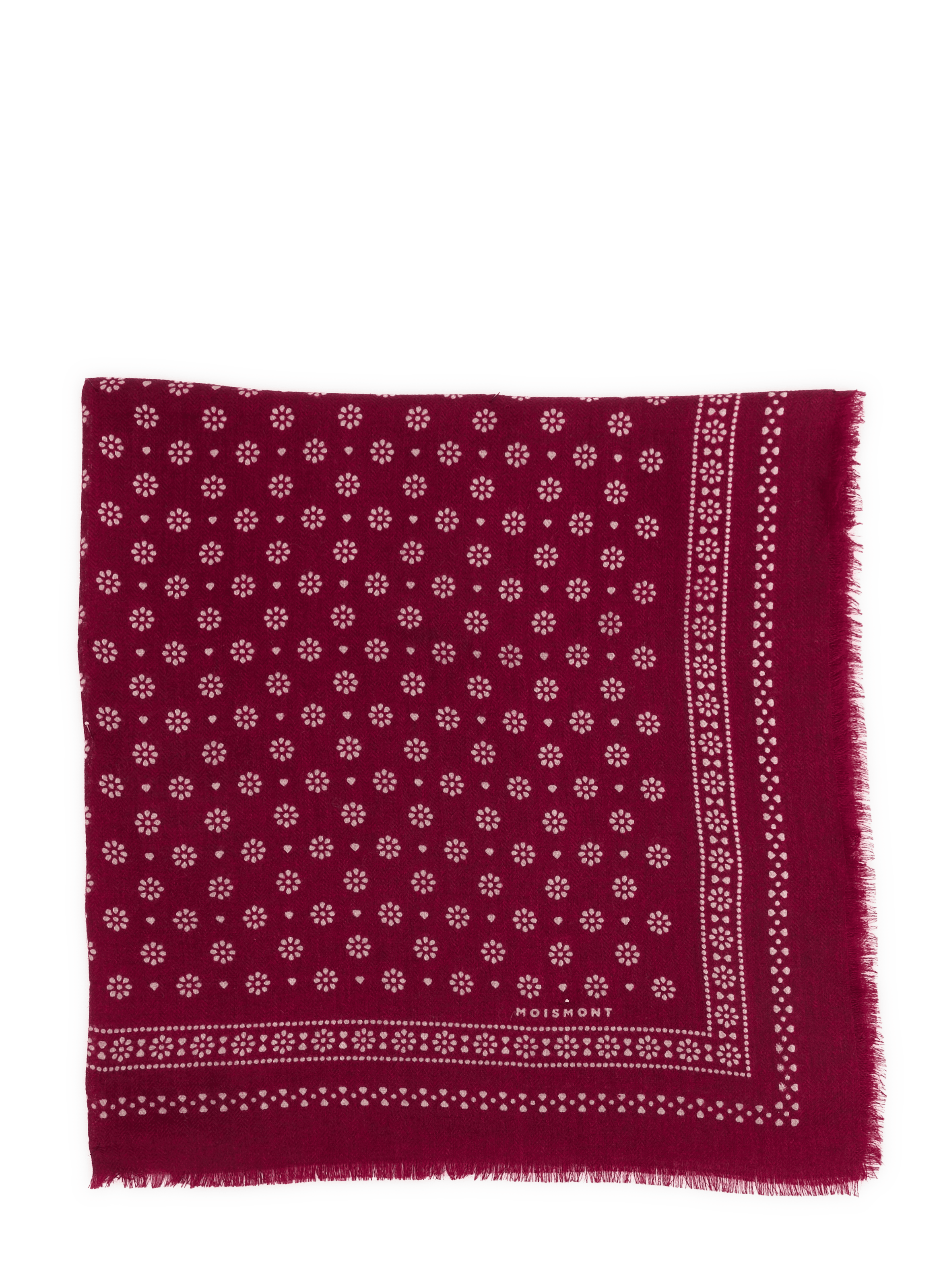 Wool scarf  MOISMONT Red