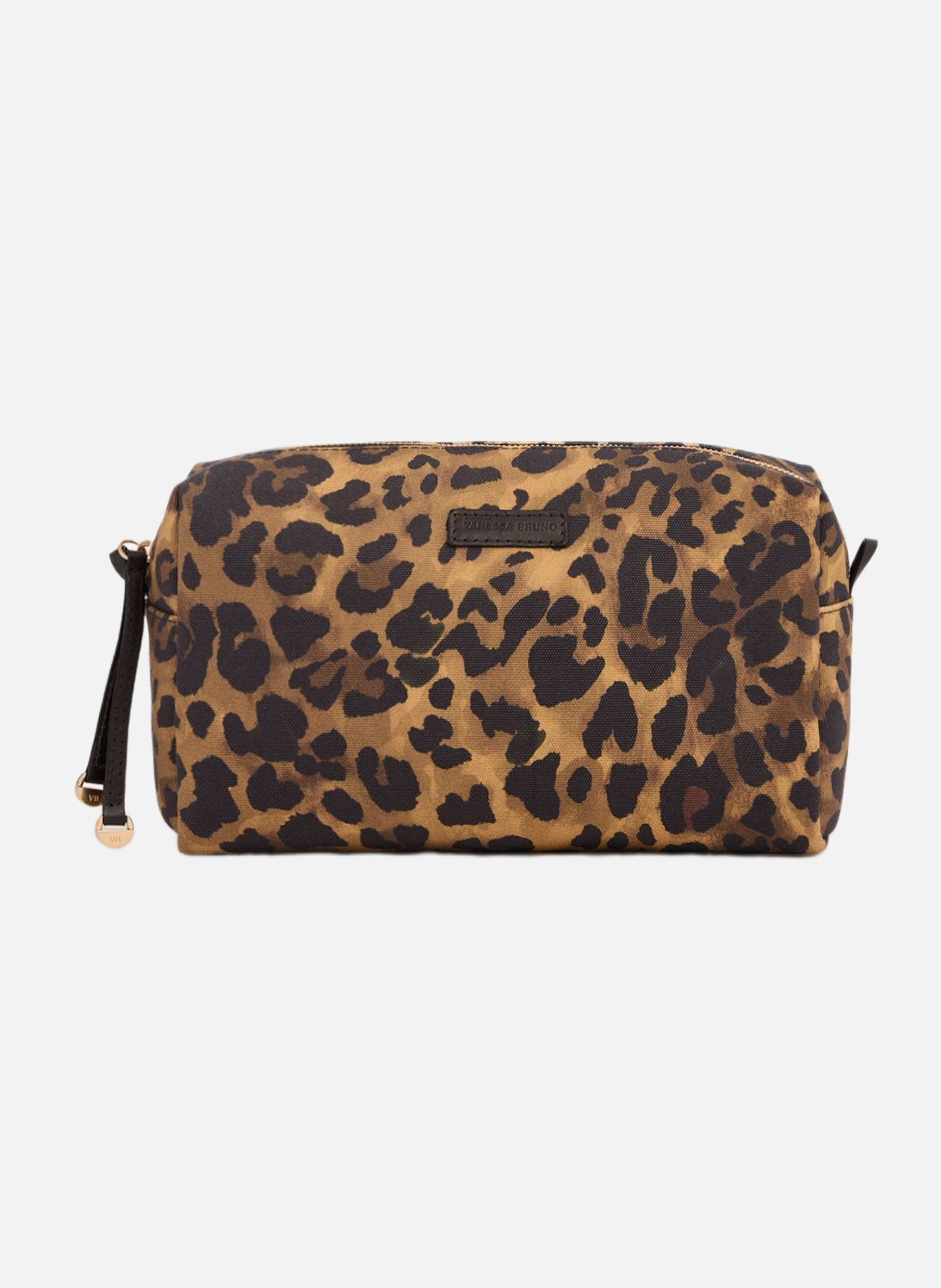 Trousse léopard VANESSA BRUNO Marron