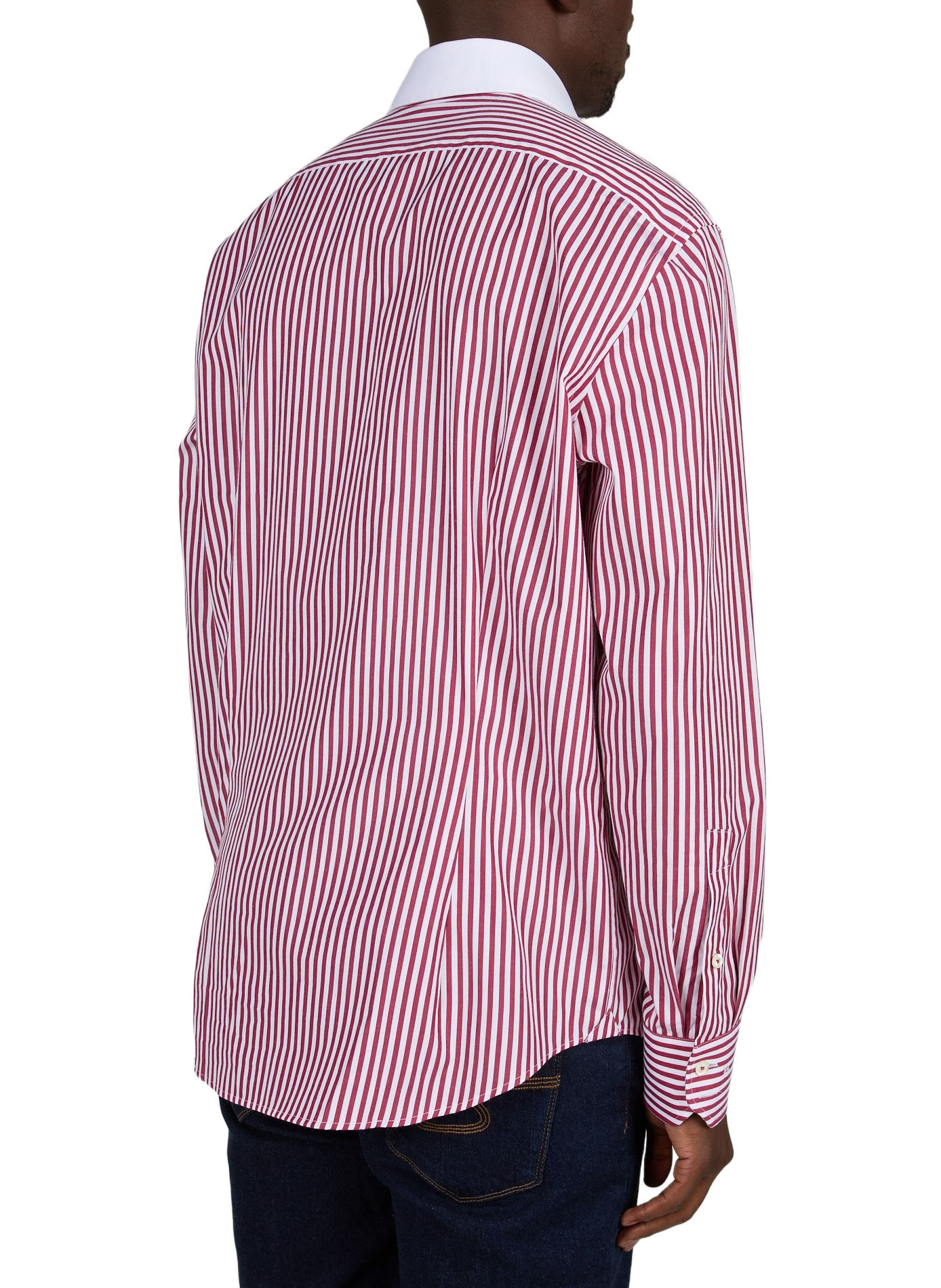Striped cotton Shirt VAN LAACK Red