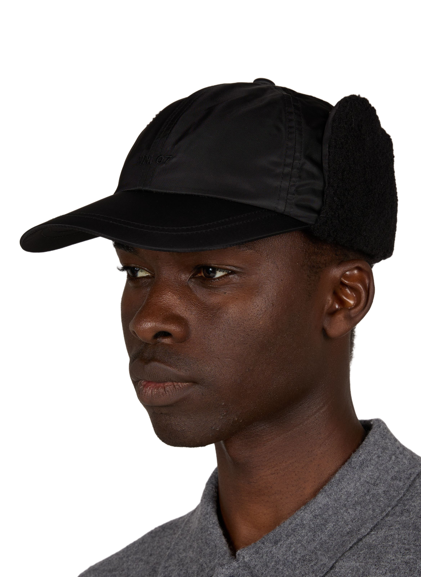Casquette fourrée  NN.07 Noir