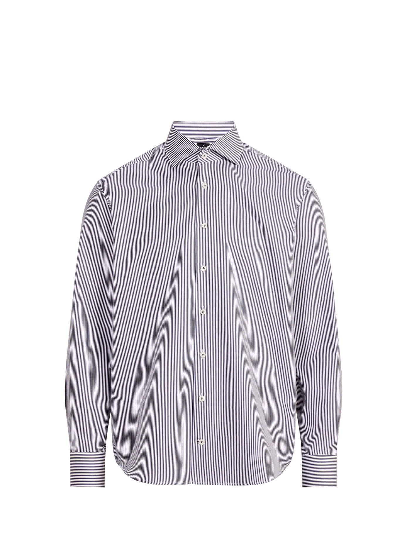 Gestreiftes Baumwollhemd VAN LAACK Blau