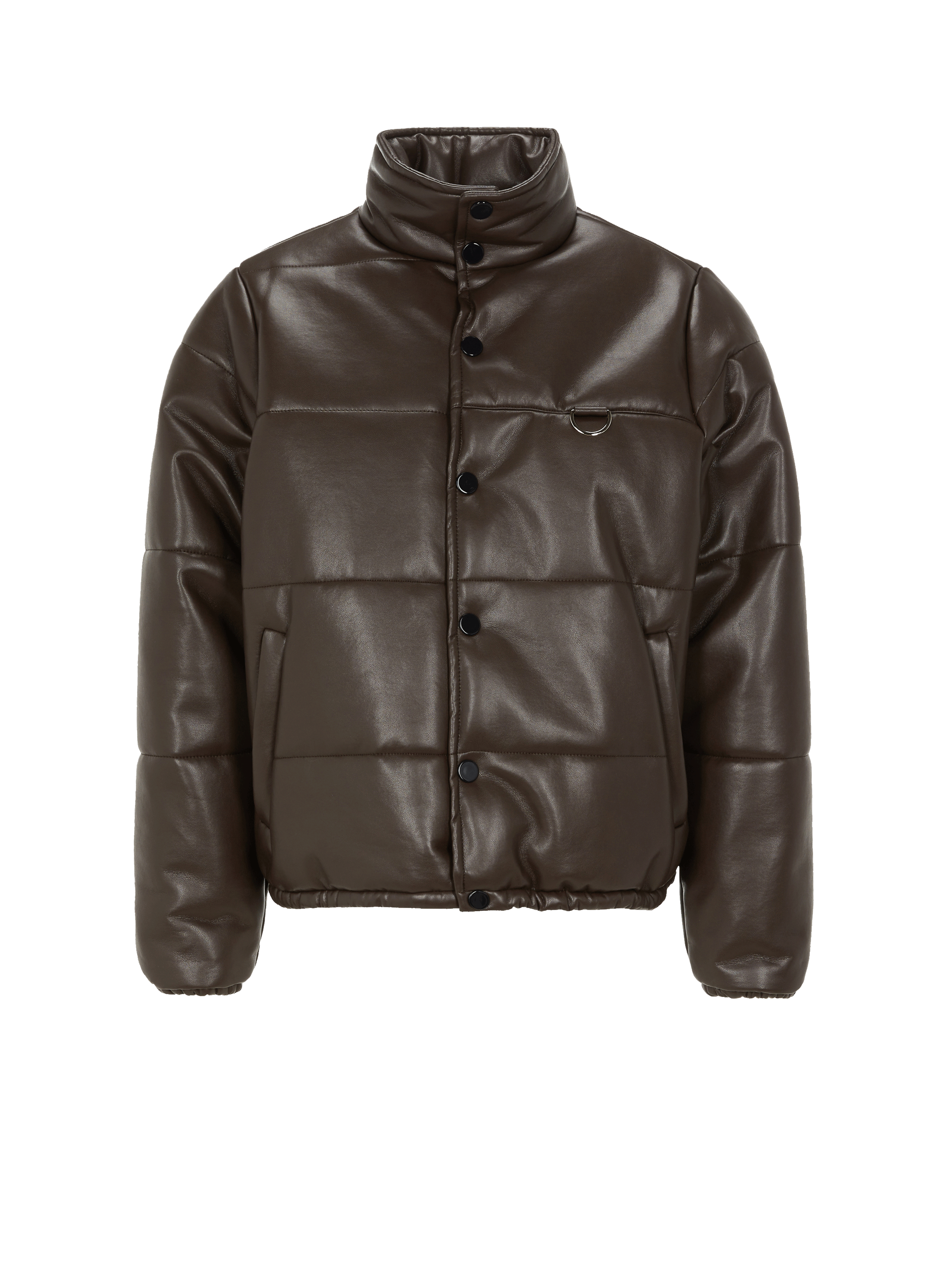 Doudoune en cuir vegan