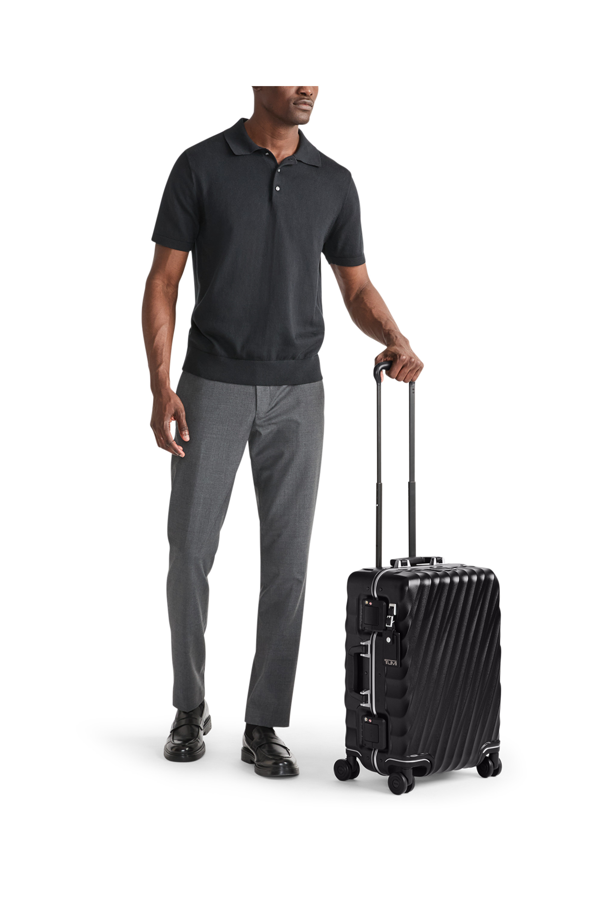 19 degree valise 4 roues taille s TUMI Noir