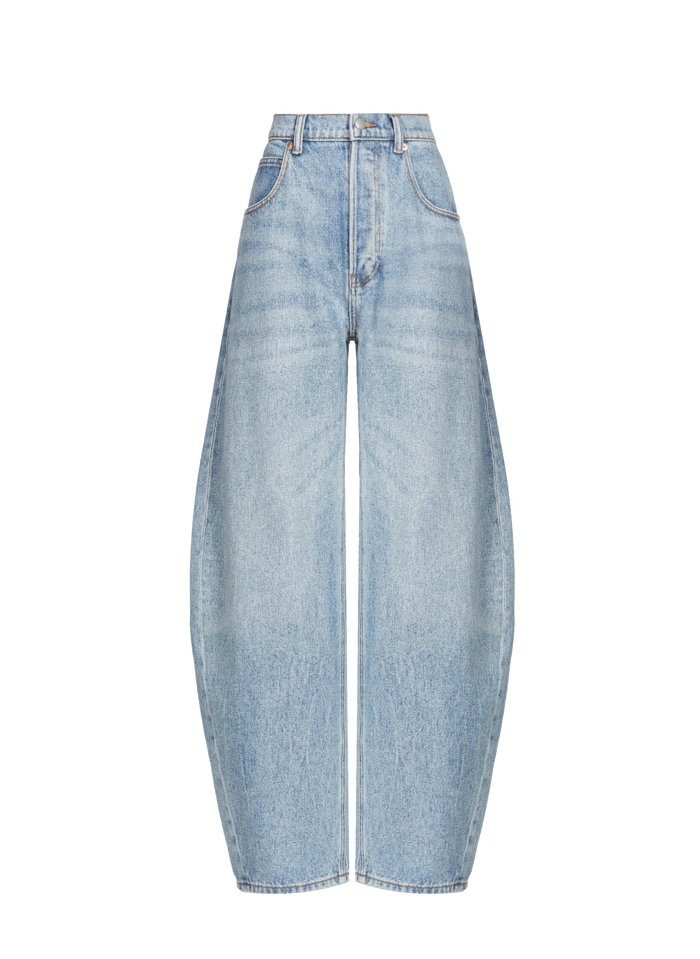 Jean oversize arrondi ALEXANDER WANG Bleu